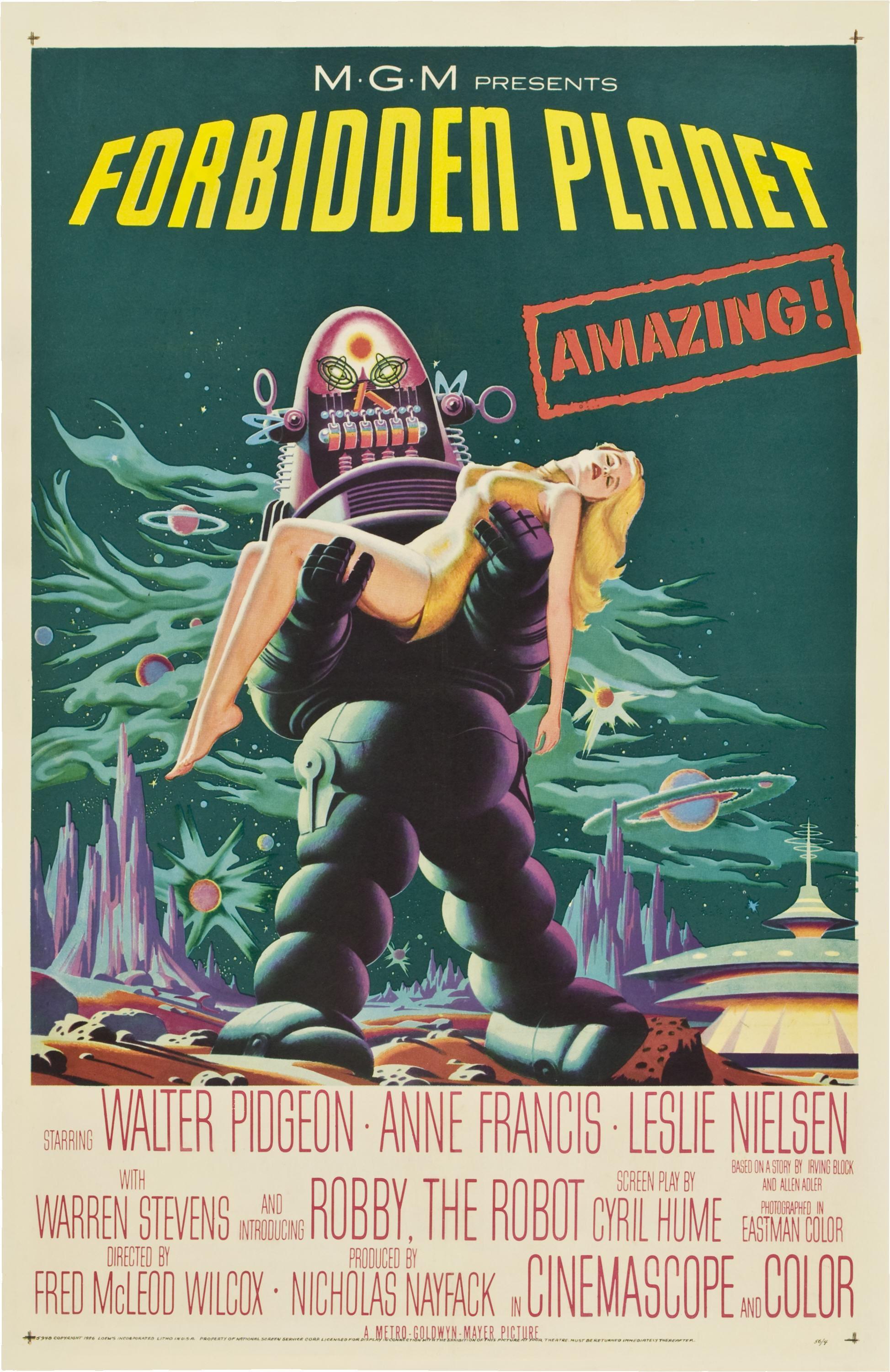 Постер фильма Запретная планета | Forbidden Planet