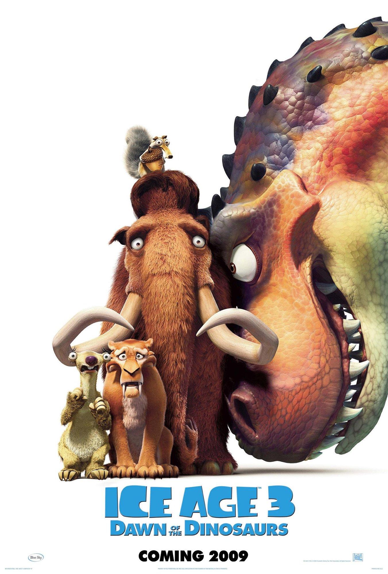 Постер фильма Ледниковый период 3. Эра динозавров | Ice Age: Dawn of the Dinosaurs
