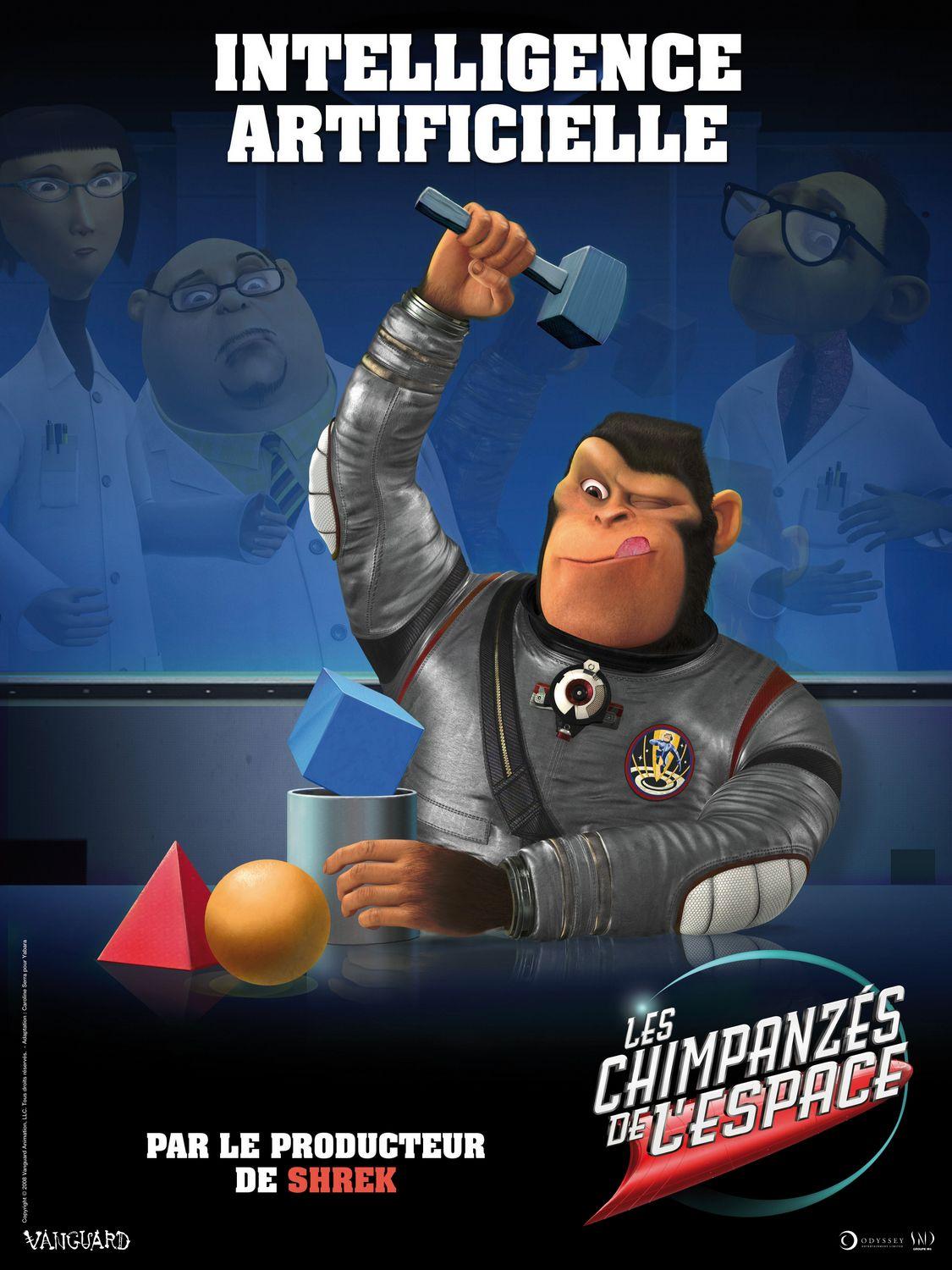 Постер фильма Мартышки в космосе | Space Chimps