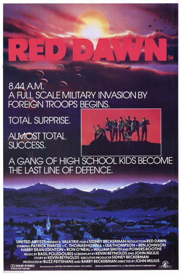 Постер фильма Красный рассвет | Red Dawn