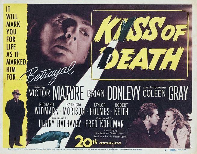 Постер фильма Поцелуй смерти | Kiss of Death