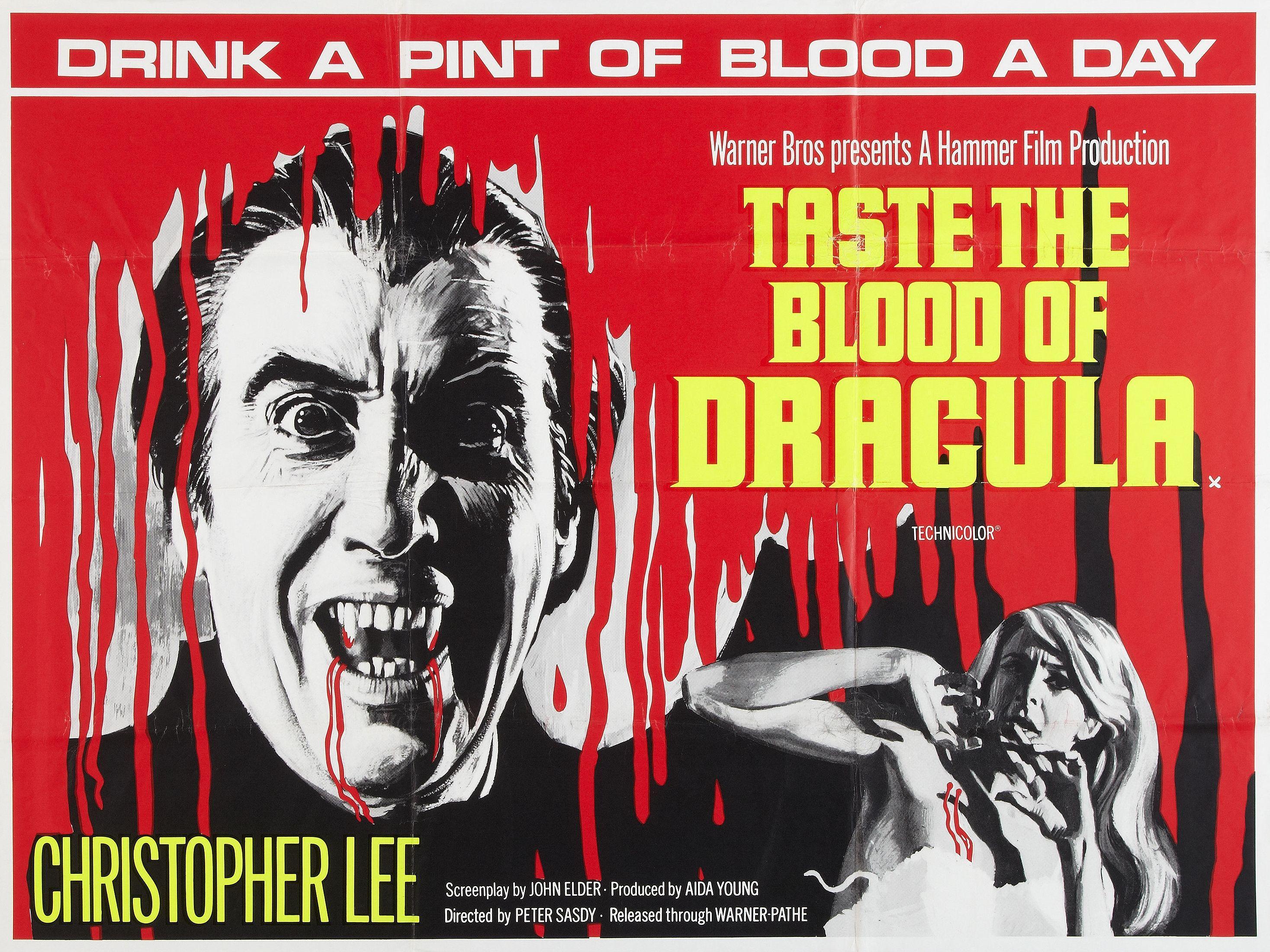 Постер фильма Отведай крови Дракулы | Taste the Blood of Dracula