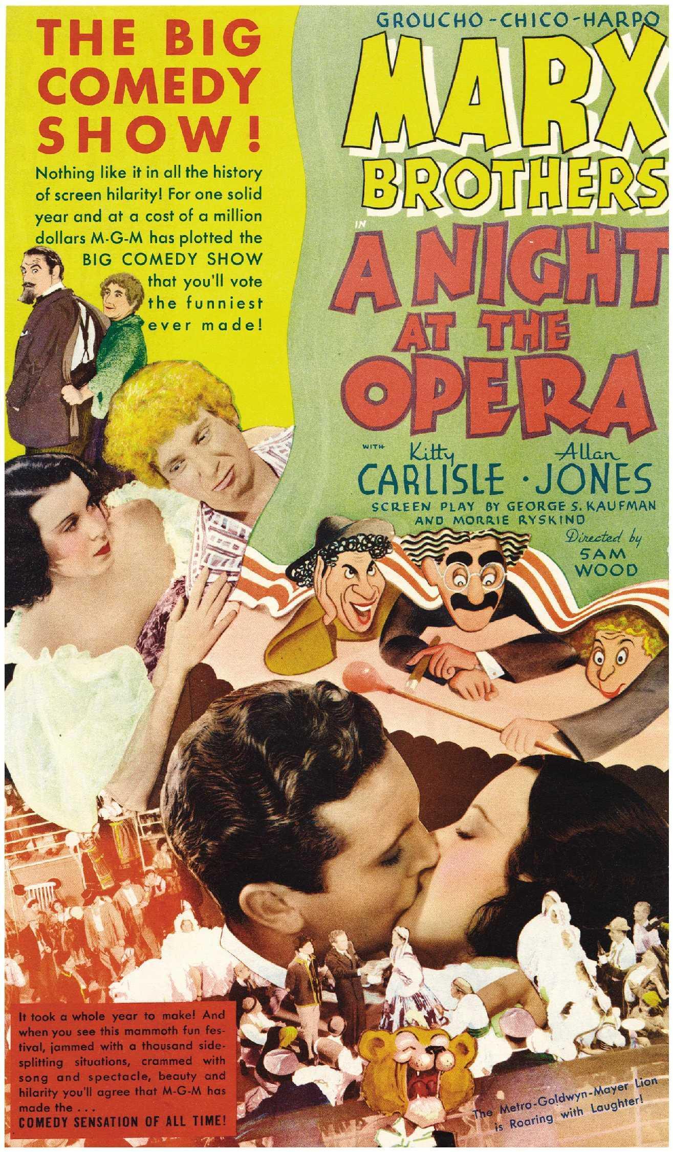 Постер фильма Ночь в опере | Night at the Opera
