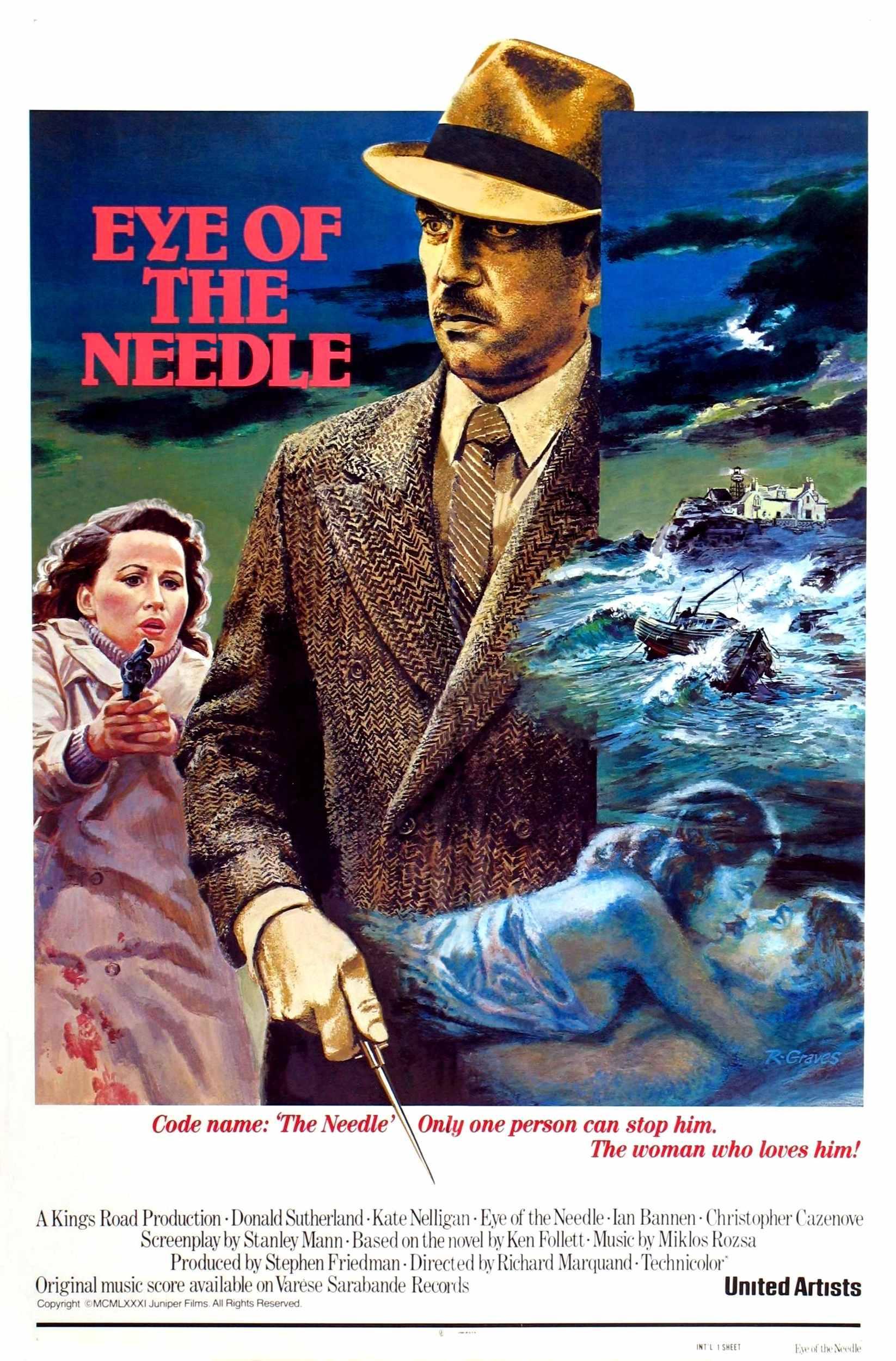 Постер фильма Ушко иголки | Eye of the Needle