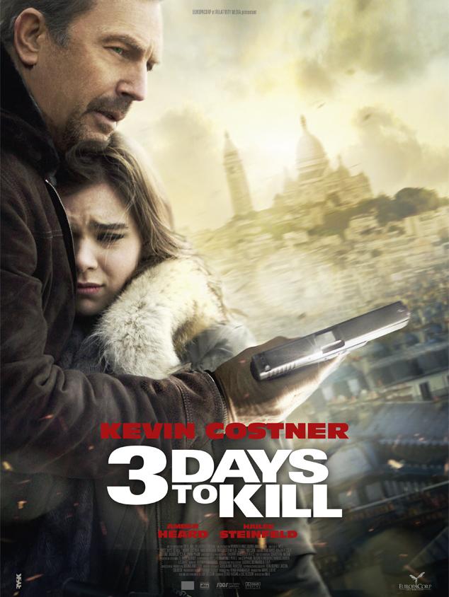 Постер фильма 3 дня на убийство | 3 Days to Kill