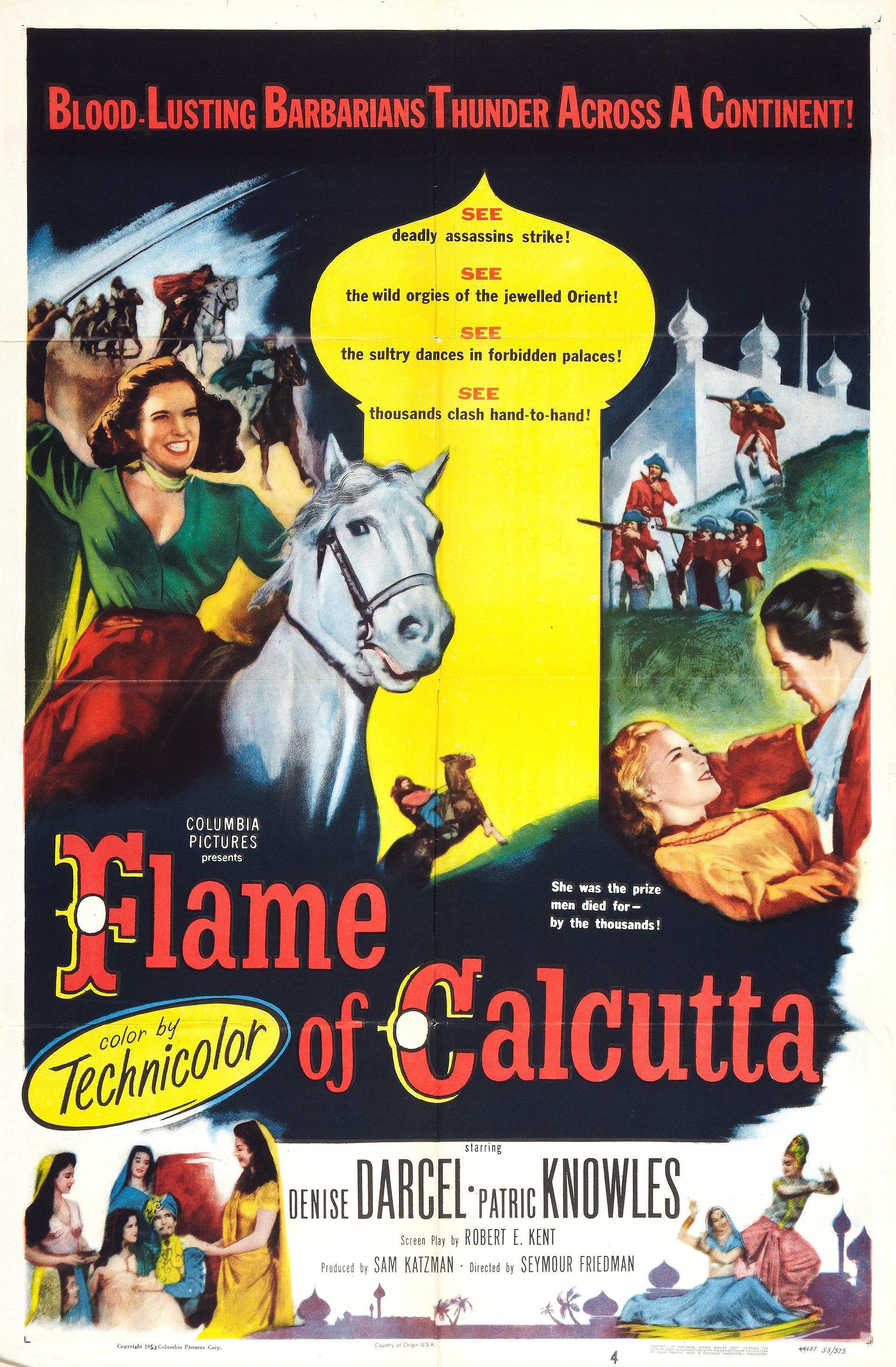 Постер фильма Flame of Calcutta
