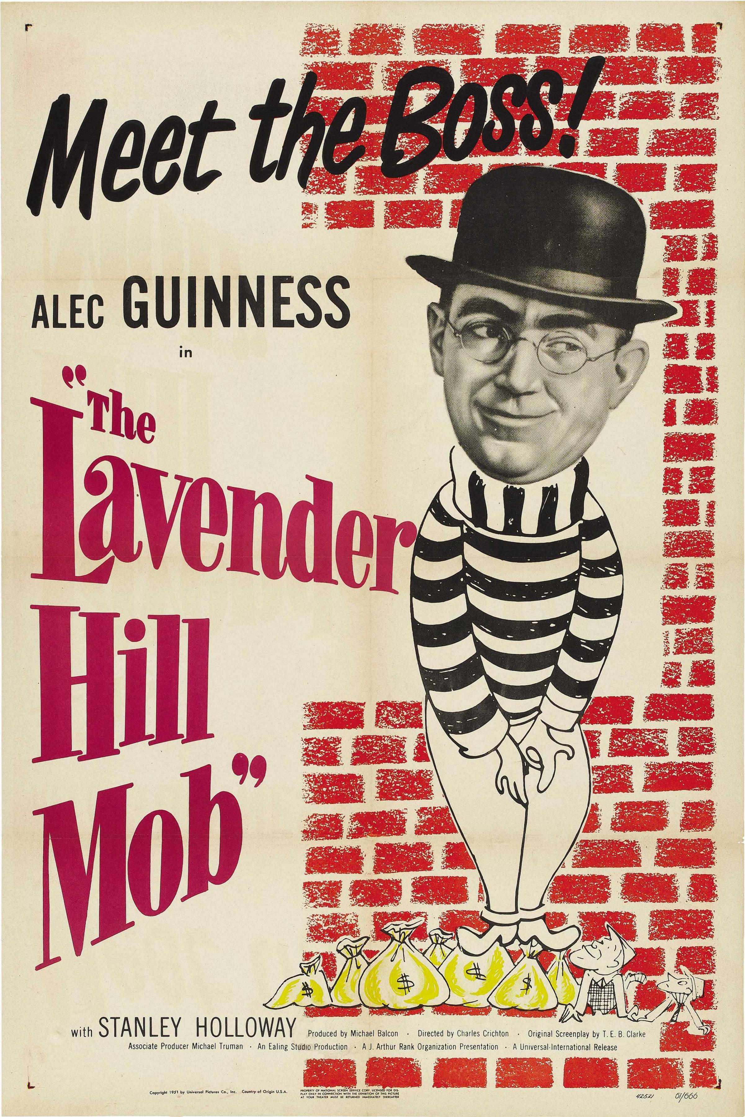 Постер фильма Банда с Лавендер Хилл | Lavender Hill Mob