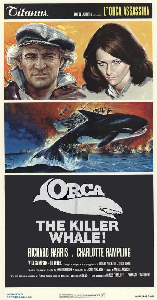 Постер фильма Смерть среди айсбергов | Orca