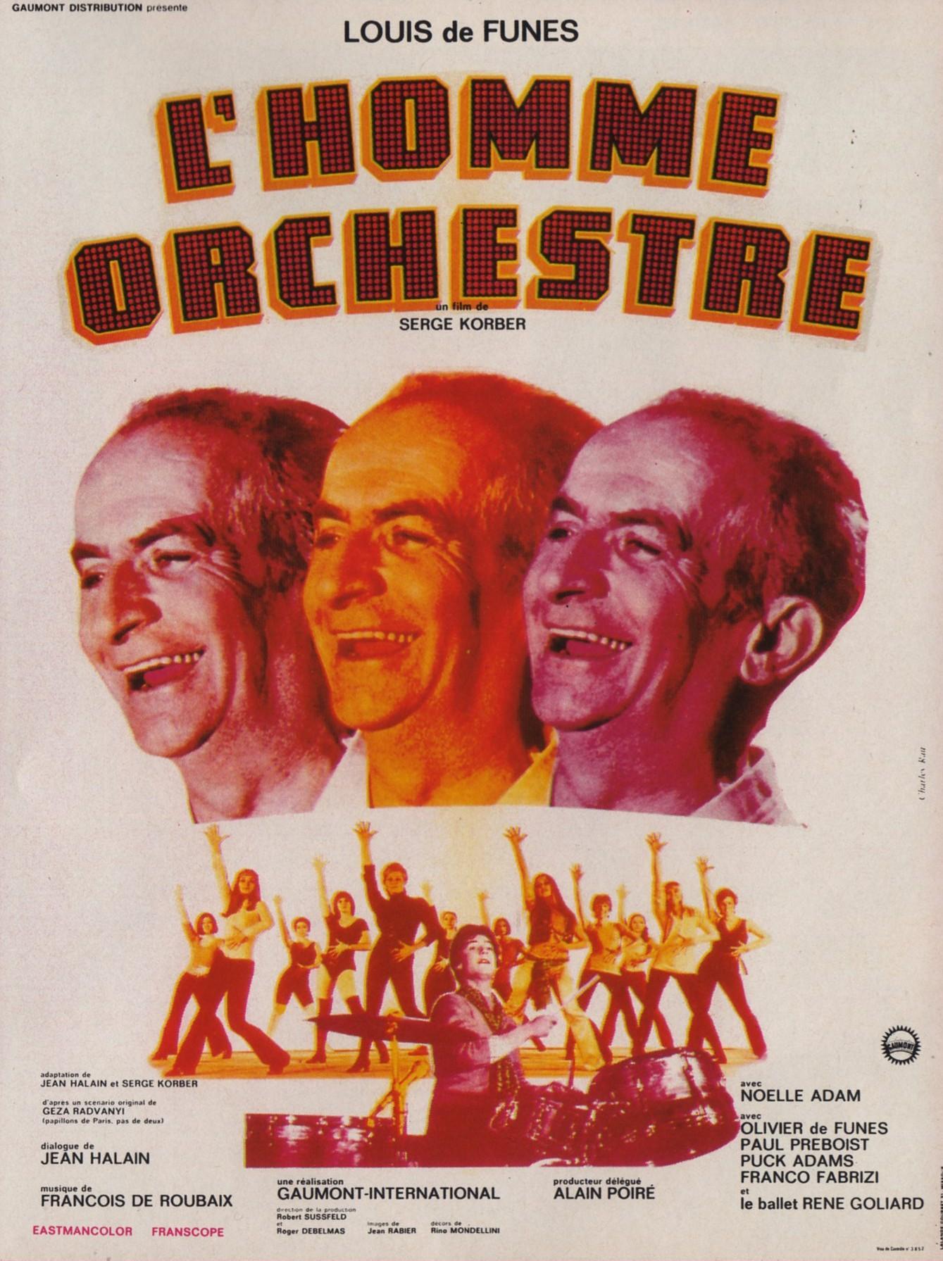 Постер фильма Человек-оркестр | L'homme orchestre