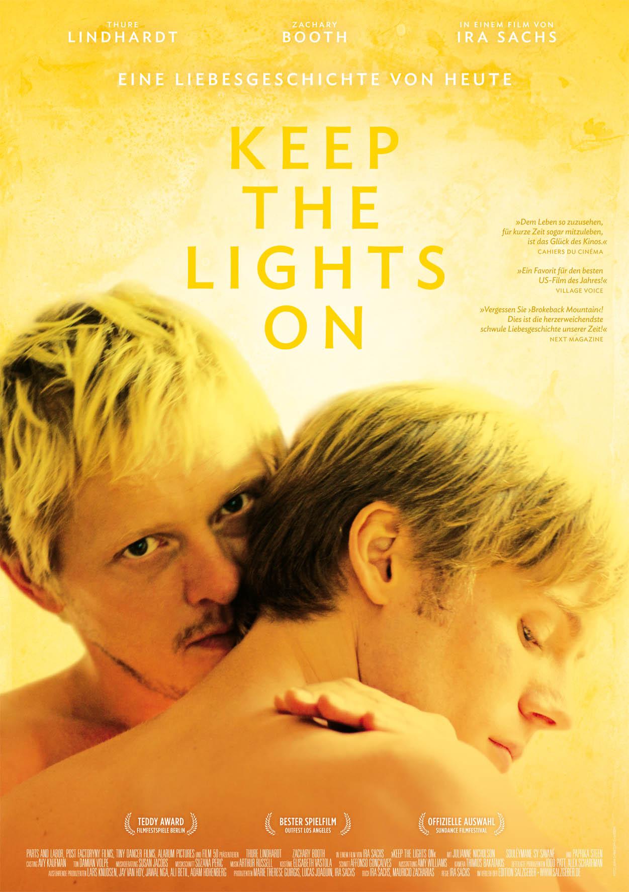 Постер фильма Пока горят огни | Keep the Lights On