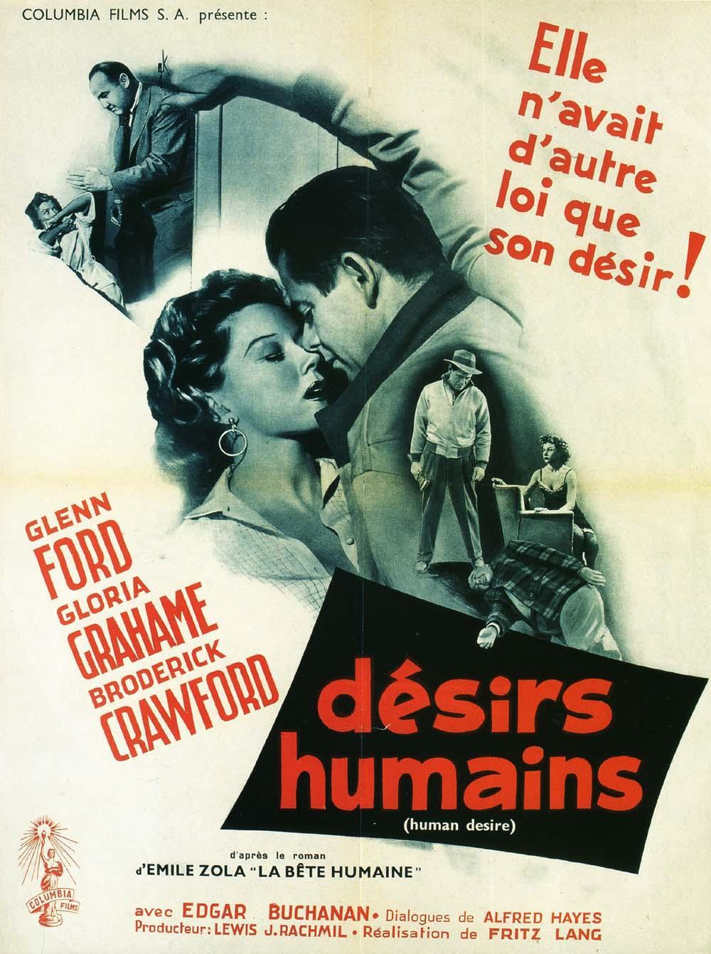 Постер фильма Человеческое желание | Human Desire