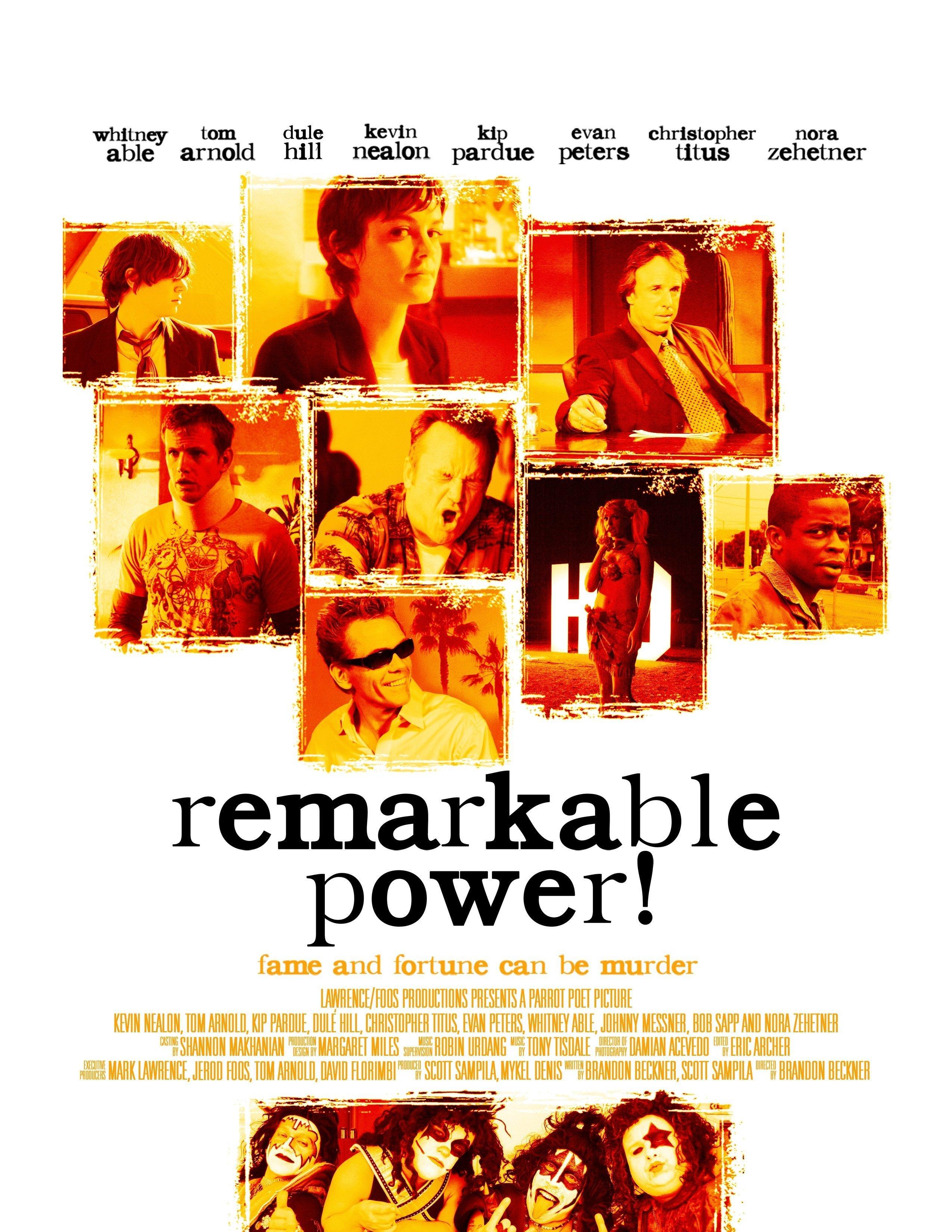 Постер фильма Выдающаяся сила | Remarkable Power
