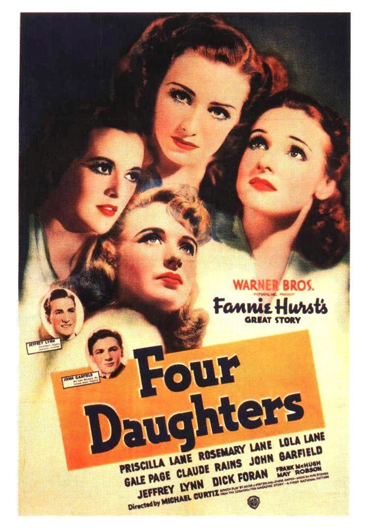 Постер фильма Четыре дочери | Four Daughters