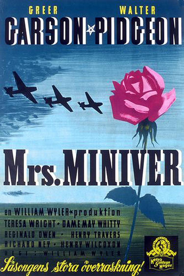 Постер фильма Миссис Минивер | Mrs. Miniver