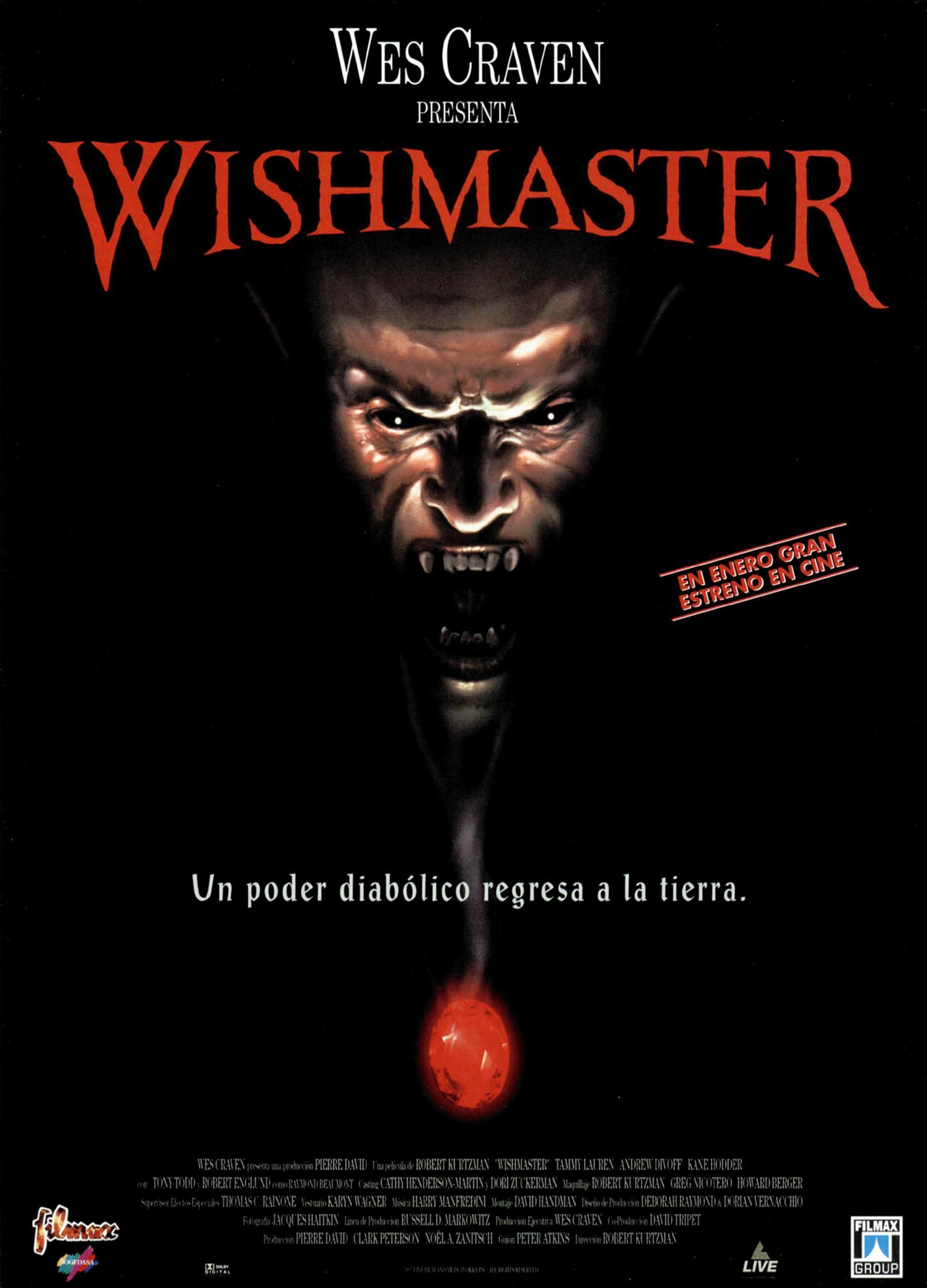 Постер фильма Исполнитель желаний | Wishmaster