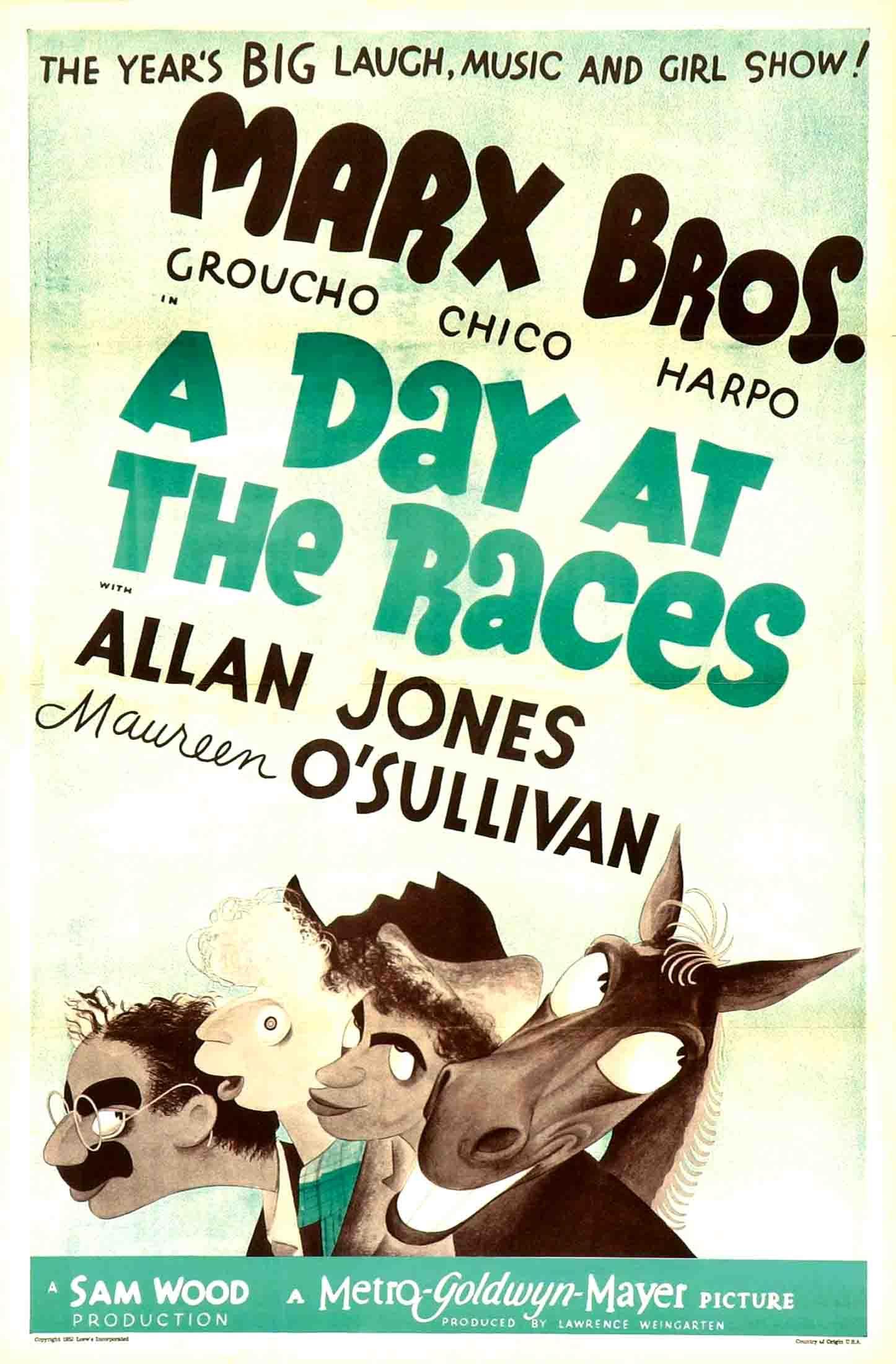 Постер фильма День на скачках | Day at the Races