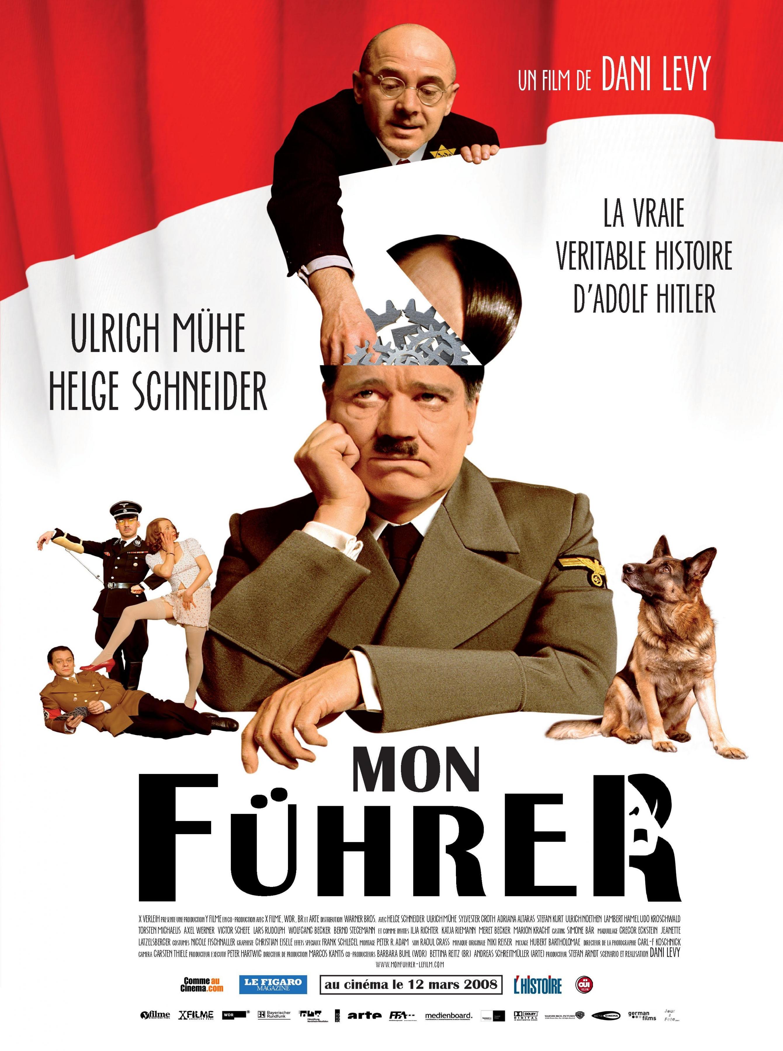 Постер фильма Мой фюрер, или самая правдивая правда об Адольфе Гитлере | Mein Führer - Die wirklich wahrste Wahrheit über Adolf Hitler