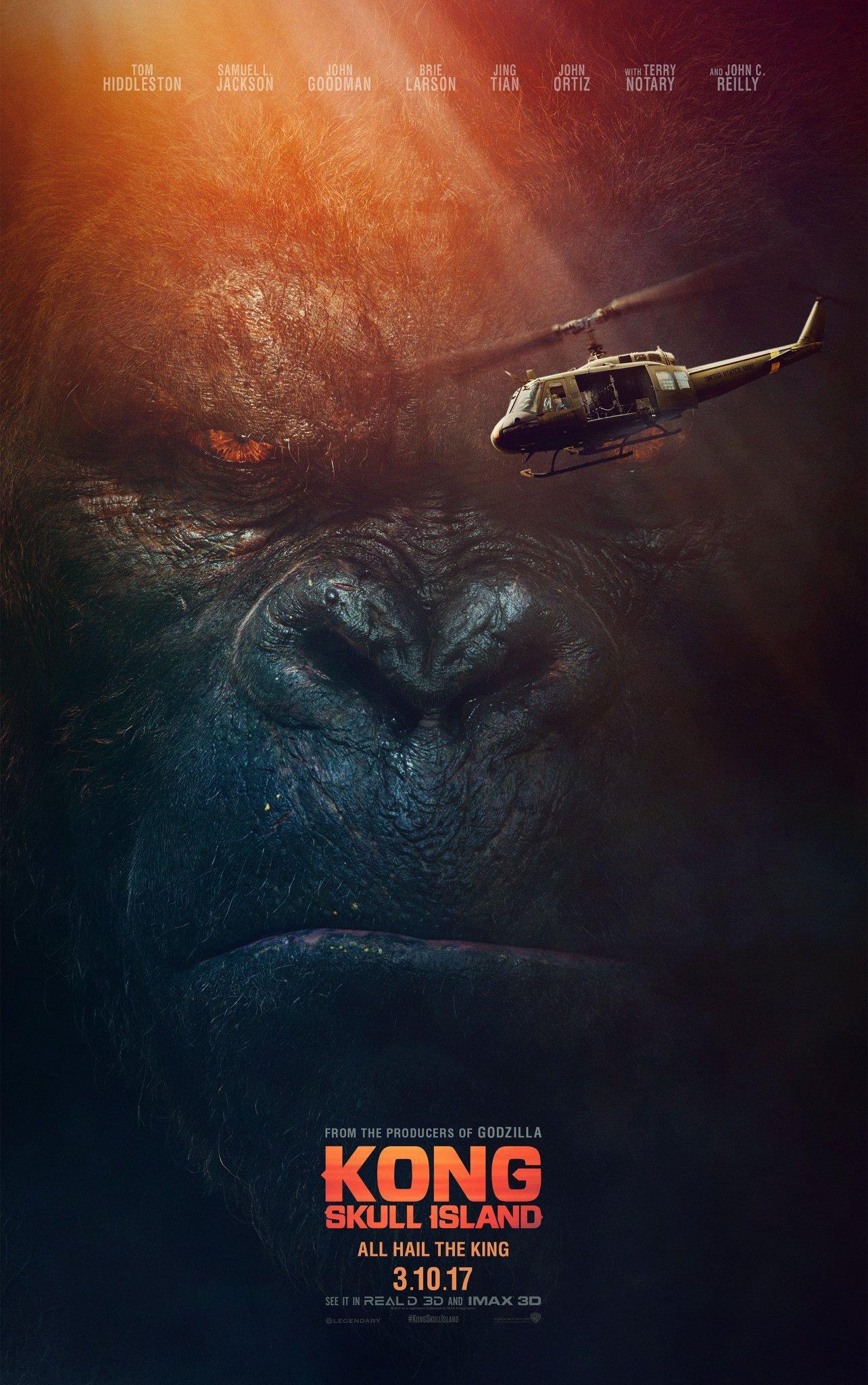 Постер фильма Конг: Остров черепа | Kong: Skull Island