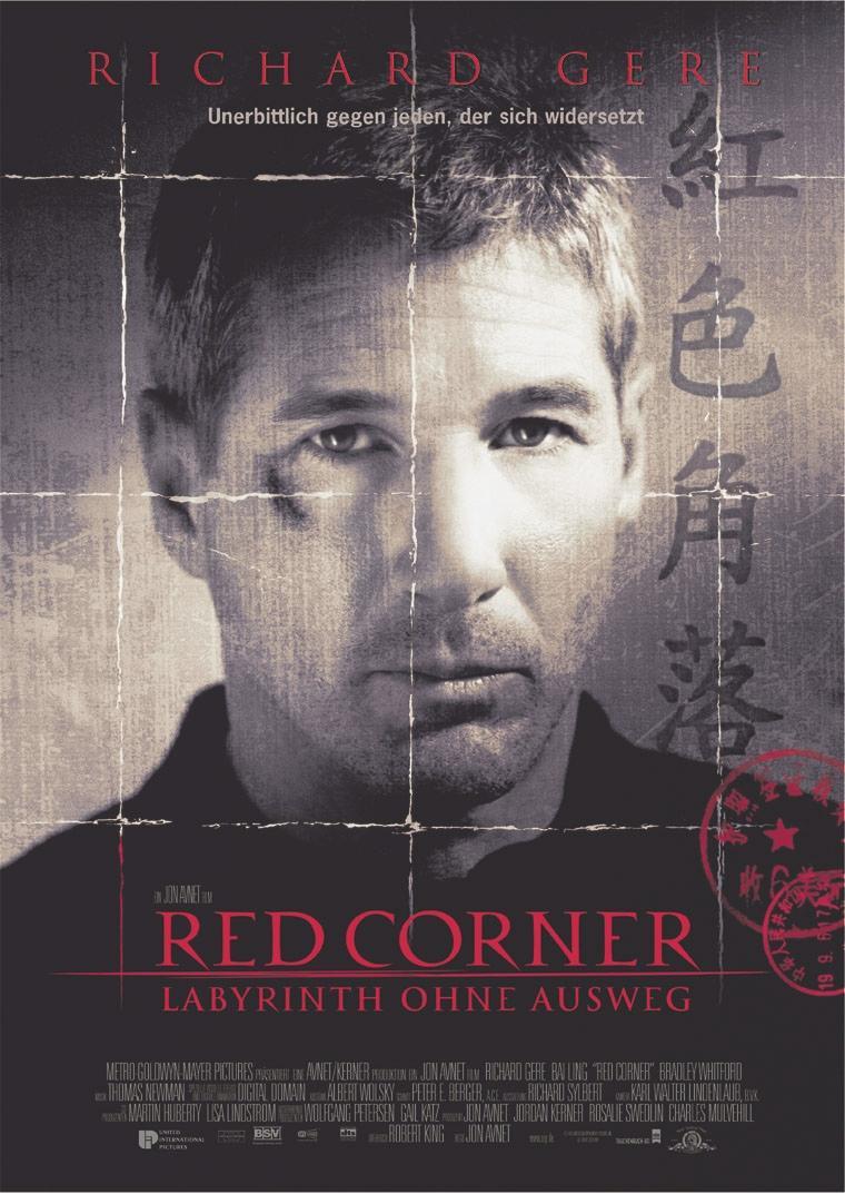 Постер фильма Красный угол | Red Corner