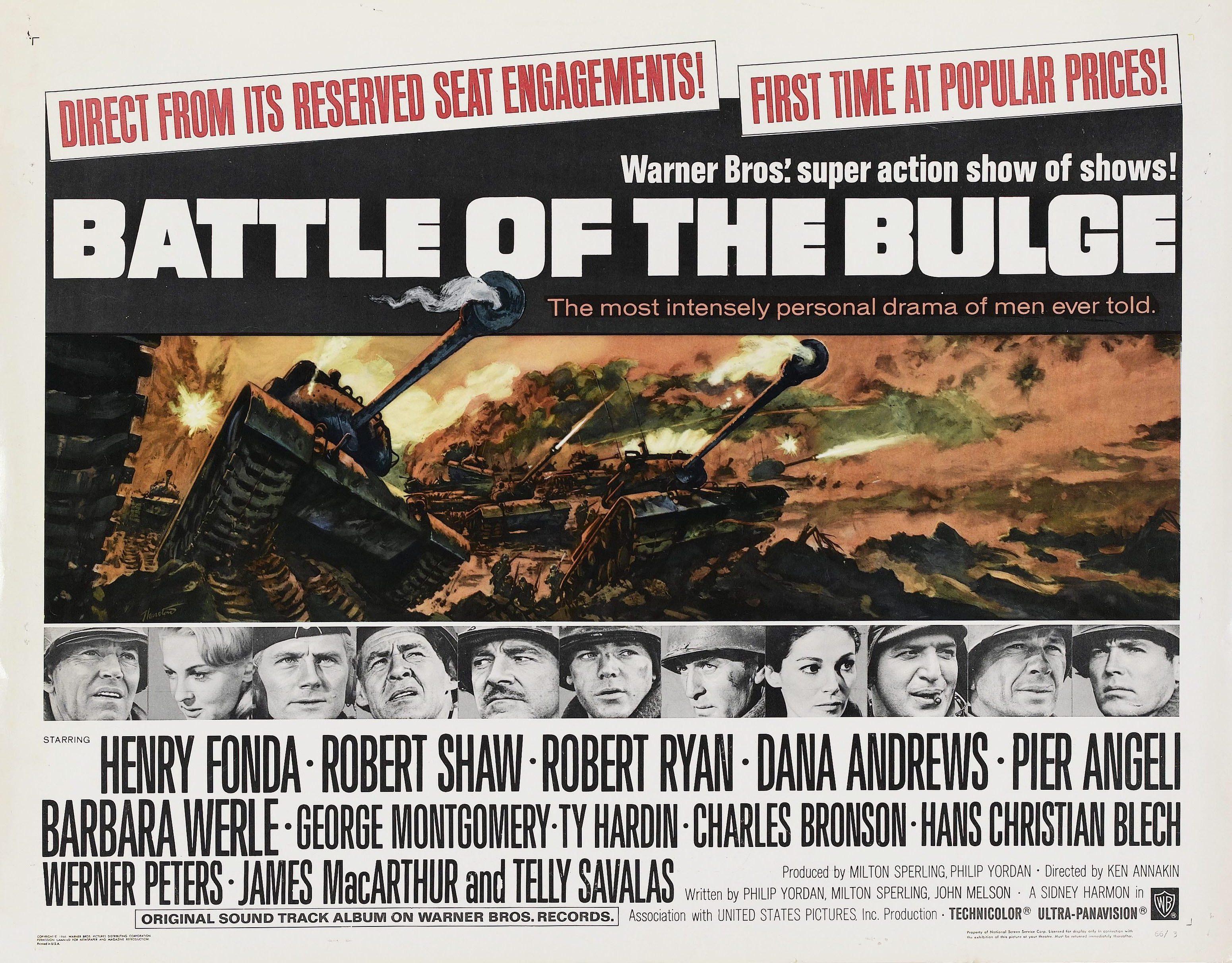 Постер фильма Битва при Балге | Battle of the Bulge