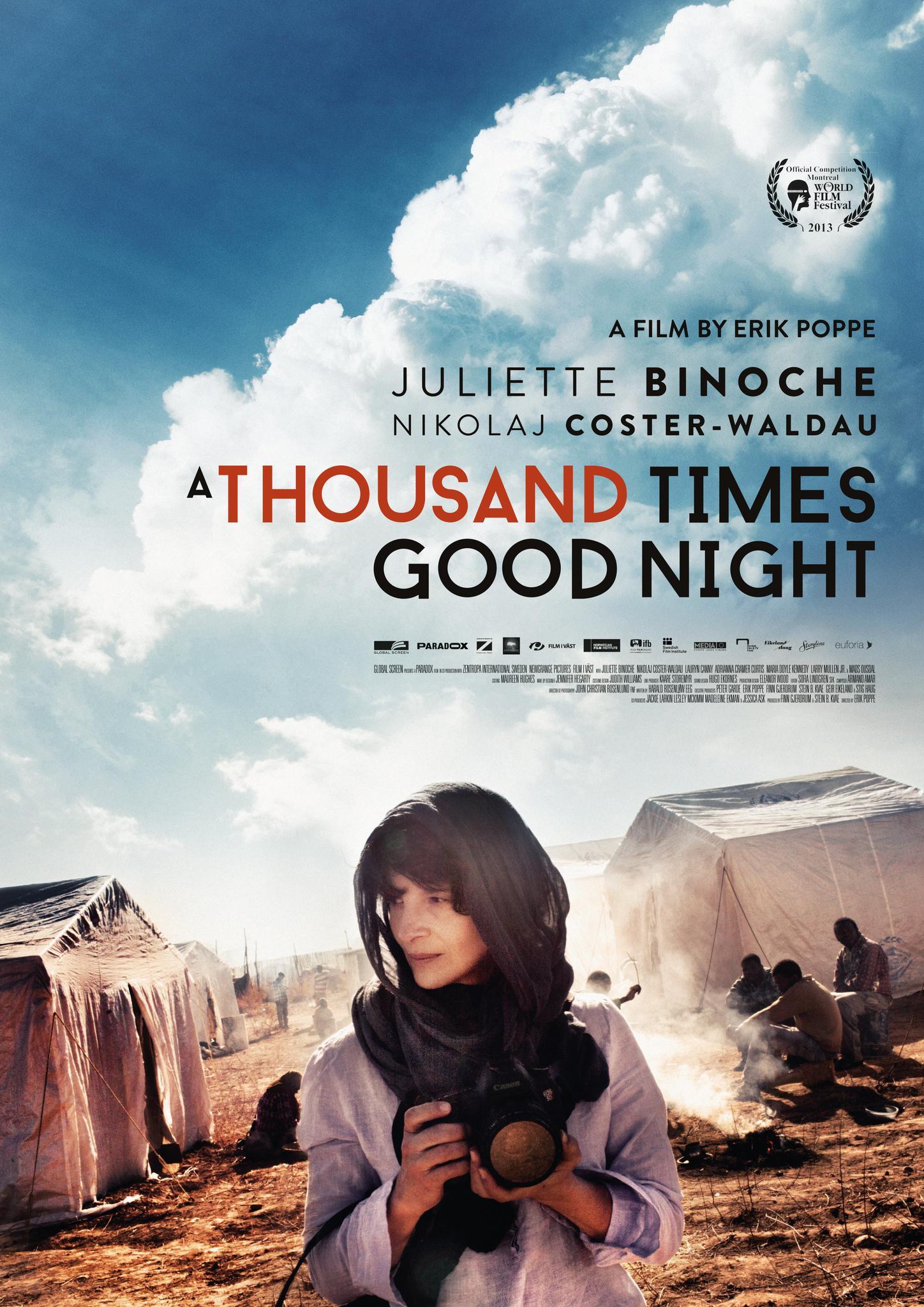 Постер фильма Тысячу раз «спокойной ночи» | Thousand Times Good Night