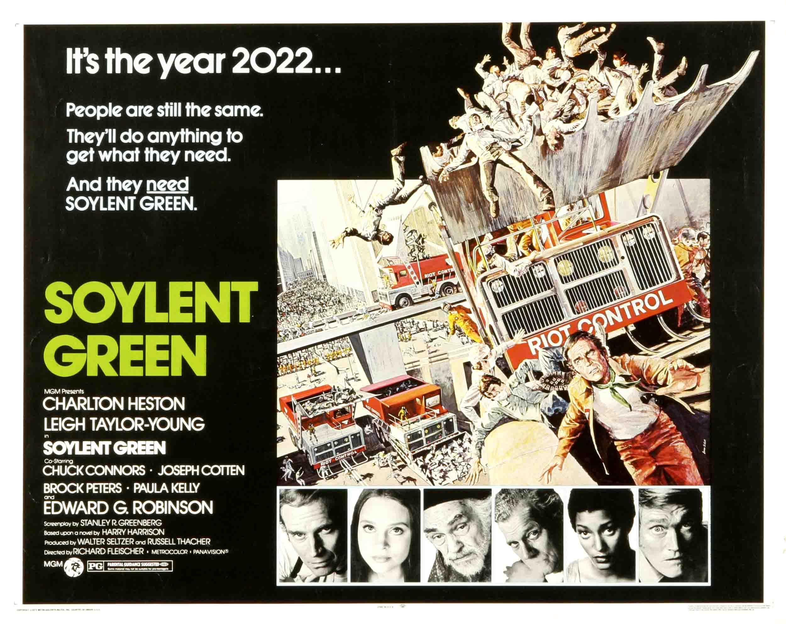 Постер фильма Зеленый сойлент | Soylent Green