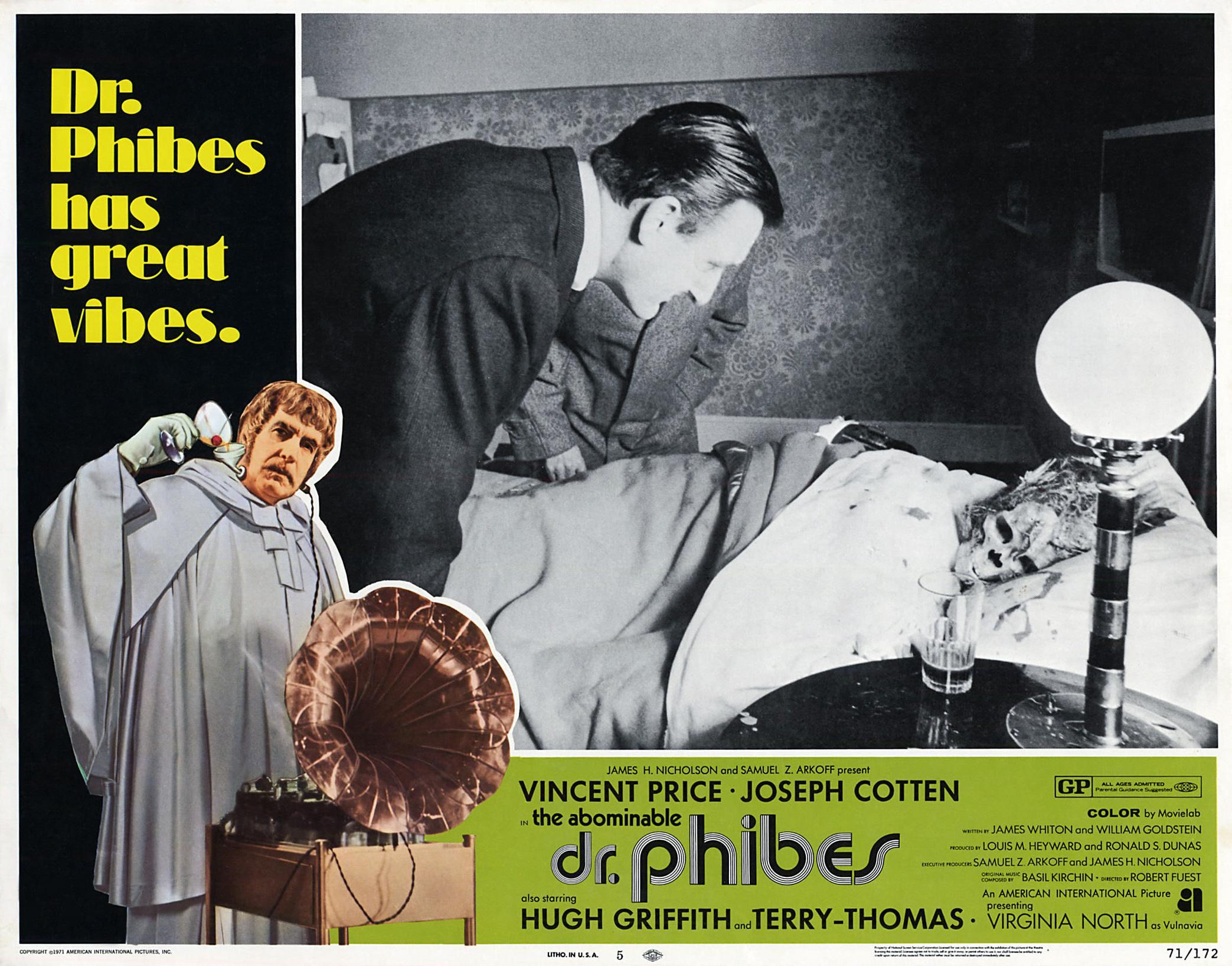 Постер фильма Abominable Dr. Phibes