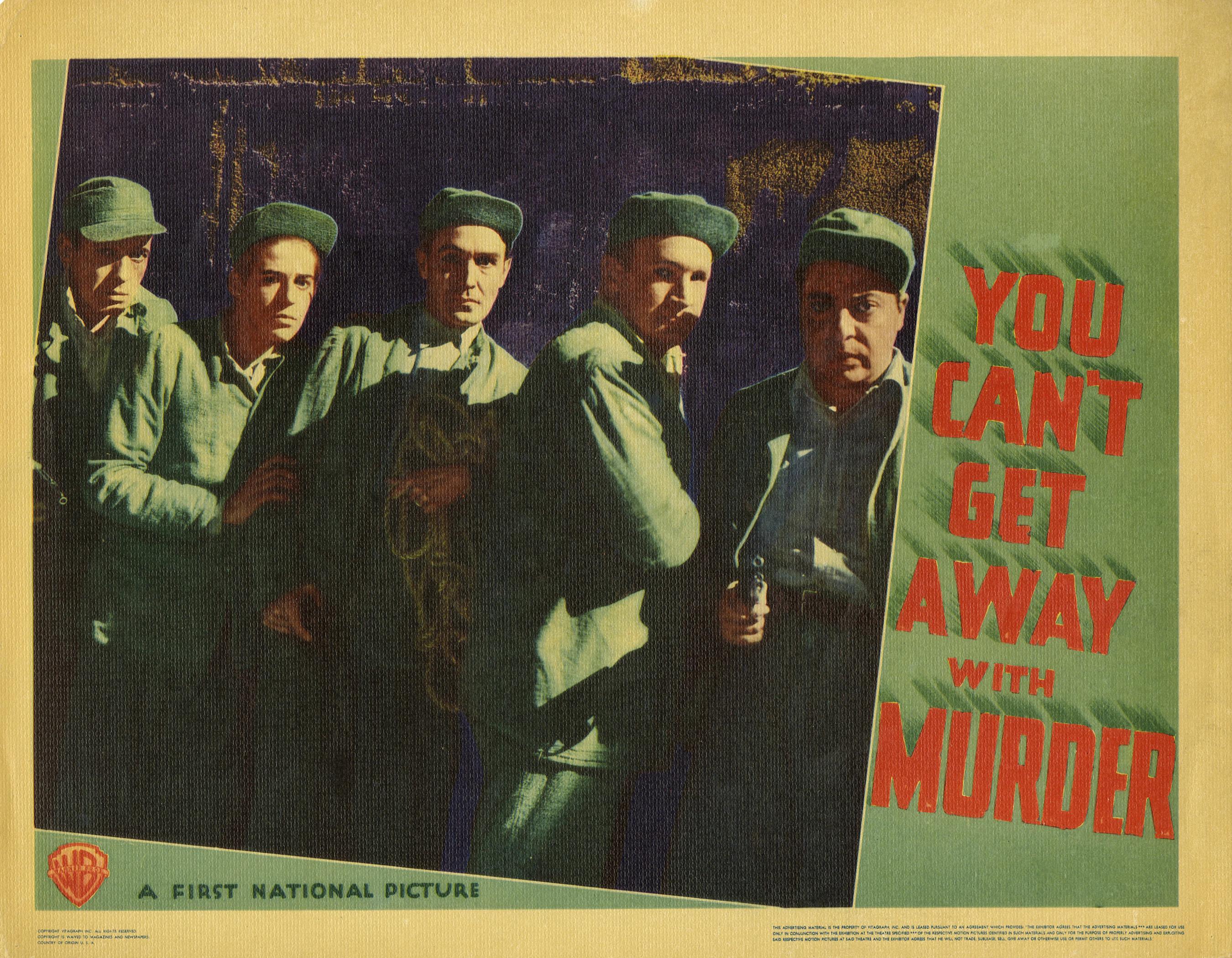 Постер фильма Преступление тебе с рук не сойдет | You Can't Get Away with Murder