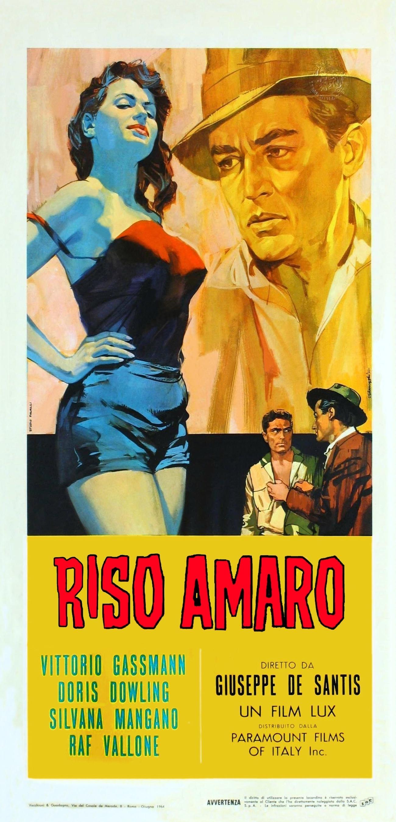 Постер фильма Горький рис | Riso amaro