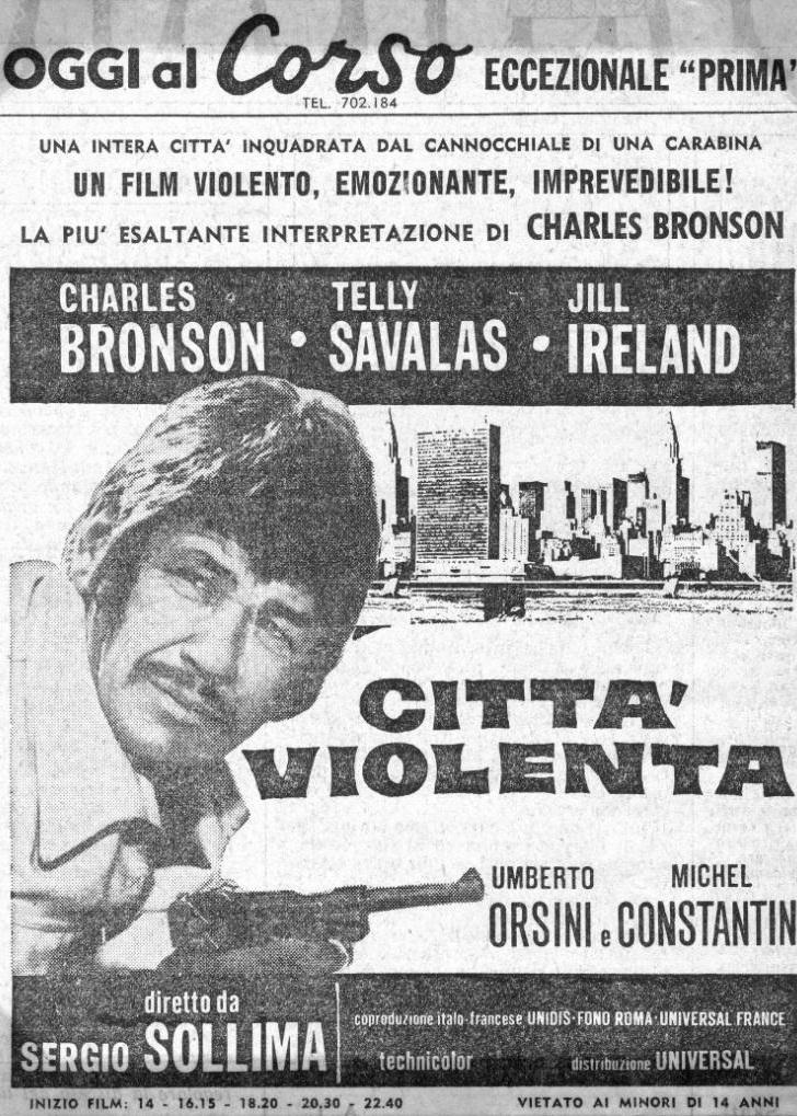 Постер фильма Город насилия | Città violenta