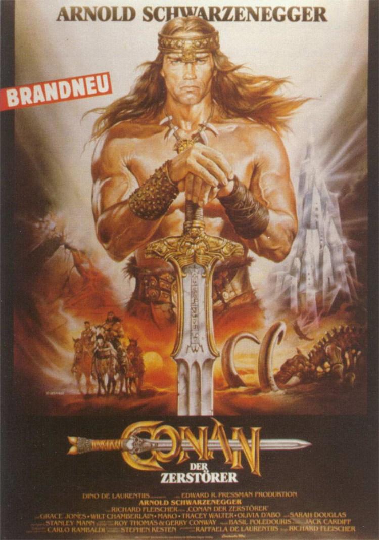 Постер фильма Конан - разрушитель | Conan the Destroyer