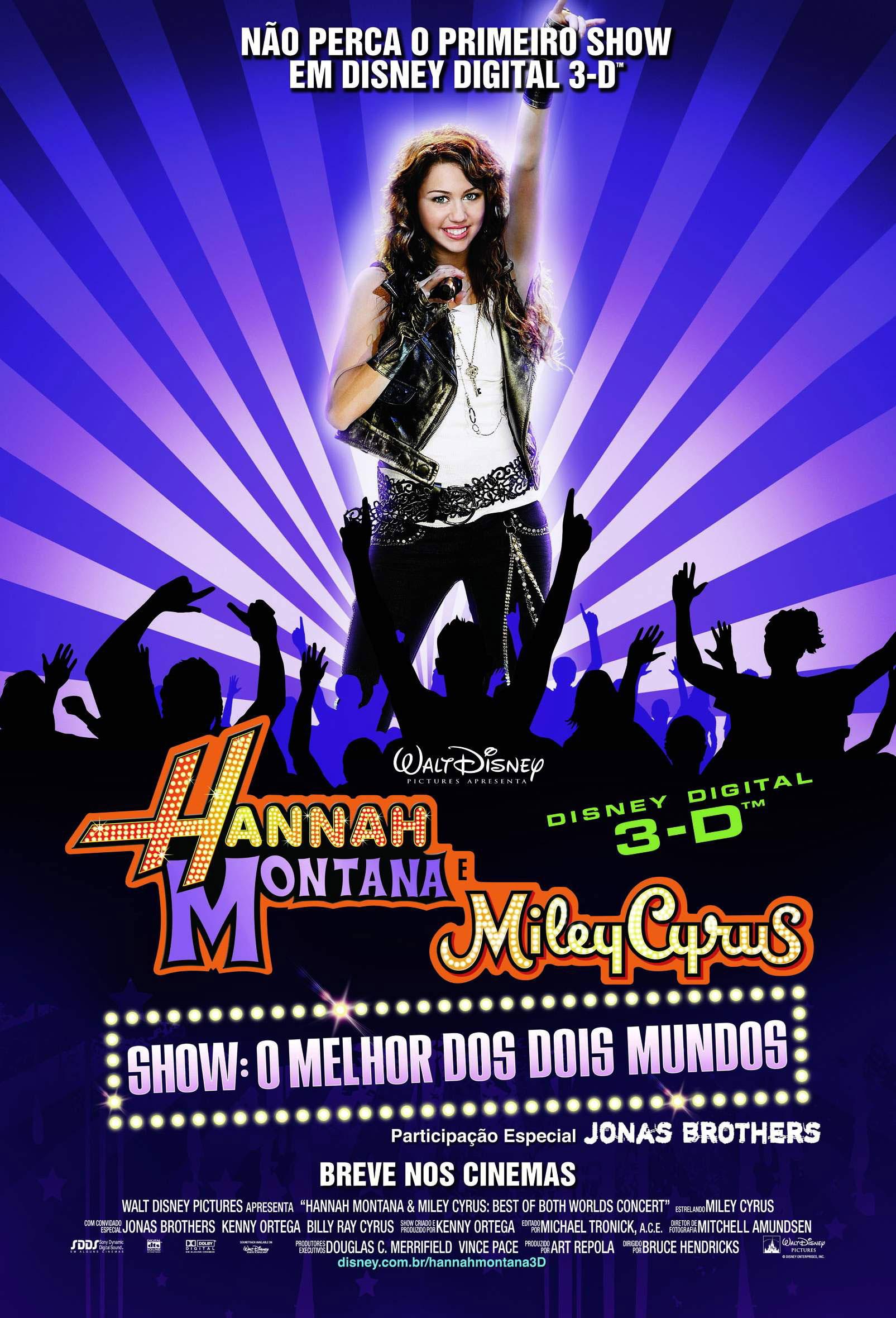 Постер фильма Концертный тур Ханны Монтана и Майли Сайрус | Hannah Montana/Miley Cyrus: Best of Both Worlds Concert Tour
