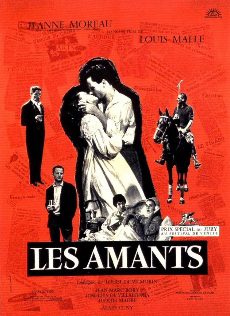 Постер фильма Любовники | Les amants