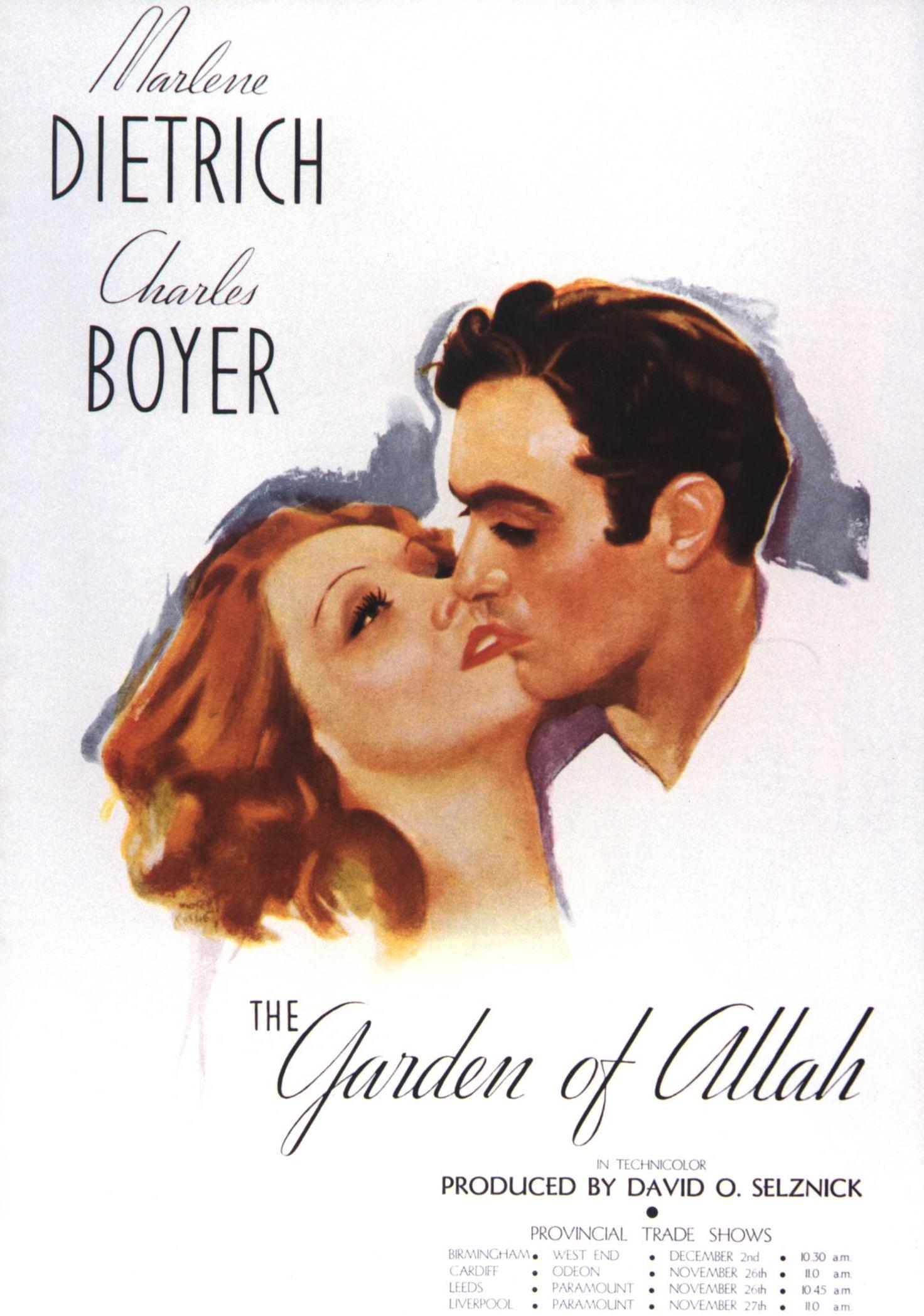 Постер фильма Сады Аллаха | Garden of Allah