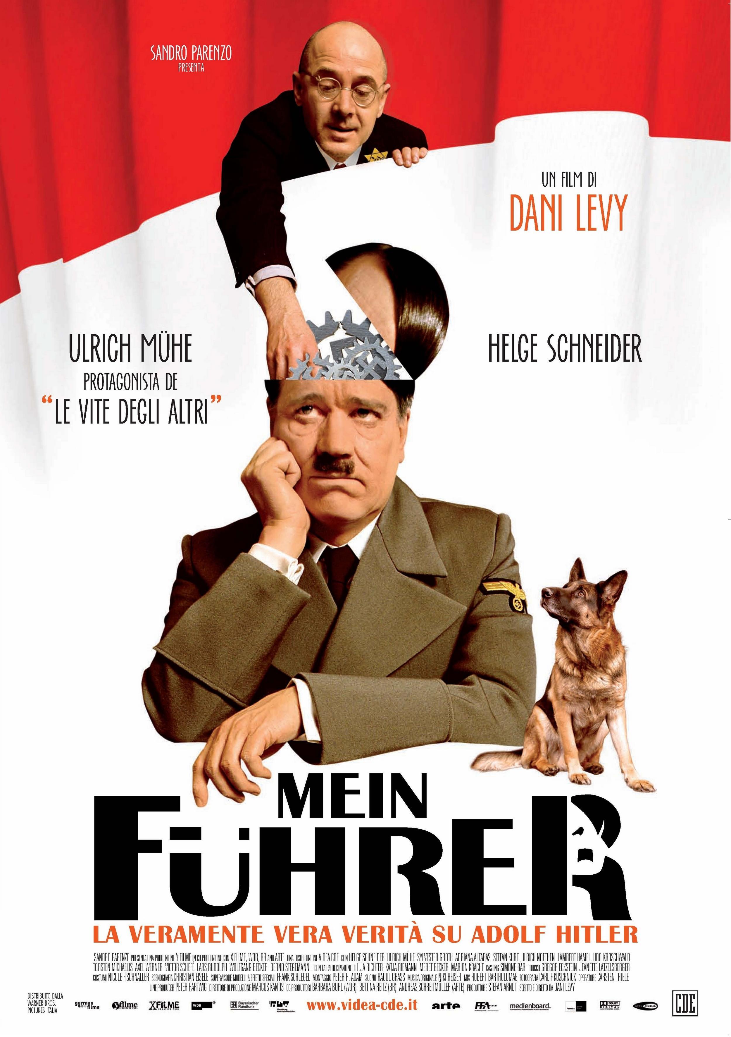 Постер фильма Мой фюрер, или самая правдивая правда об Адольфе Гитлере | Mein Führer - Die wirklich wahrste Wahrheit über Adolf Hitler