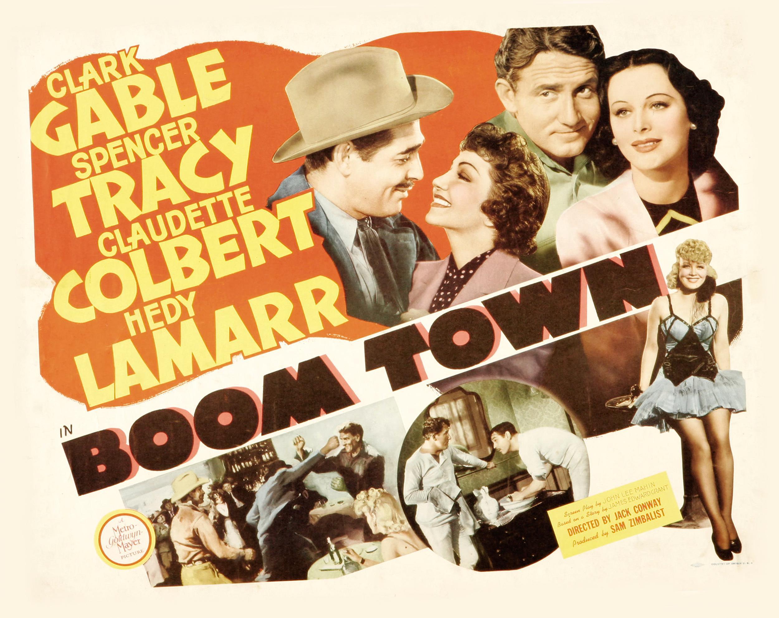 Постер фильма Шумный город | Boom Town