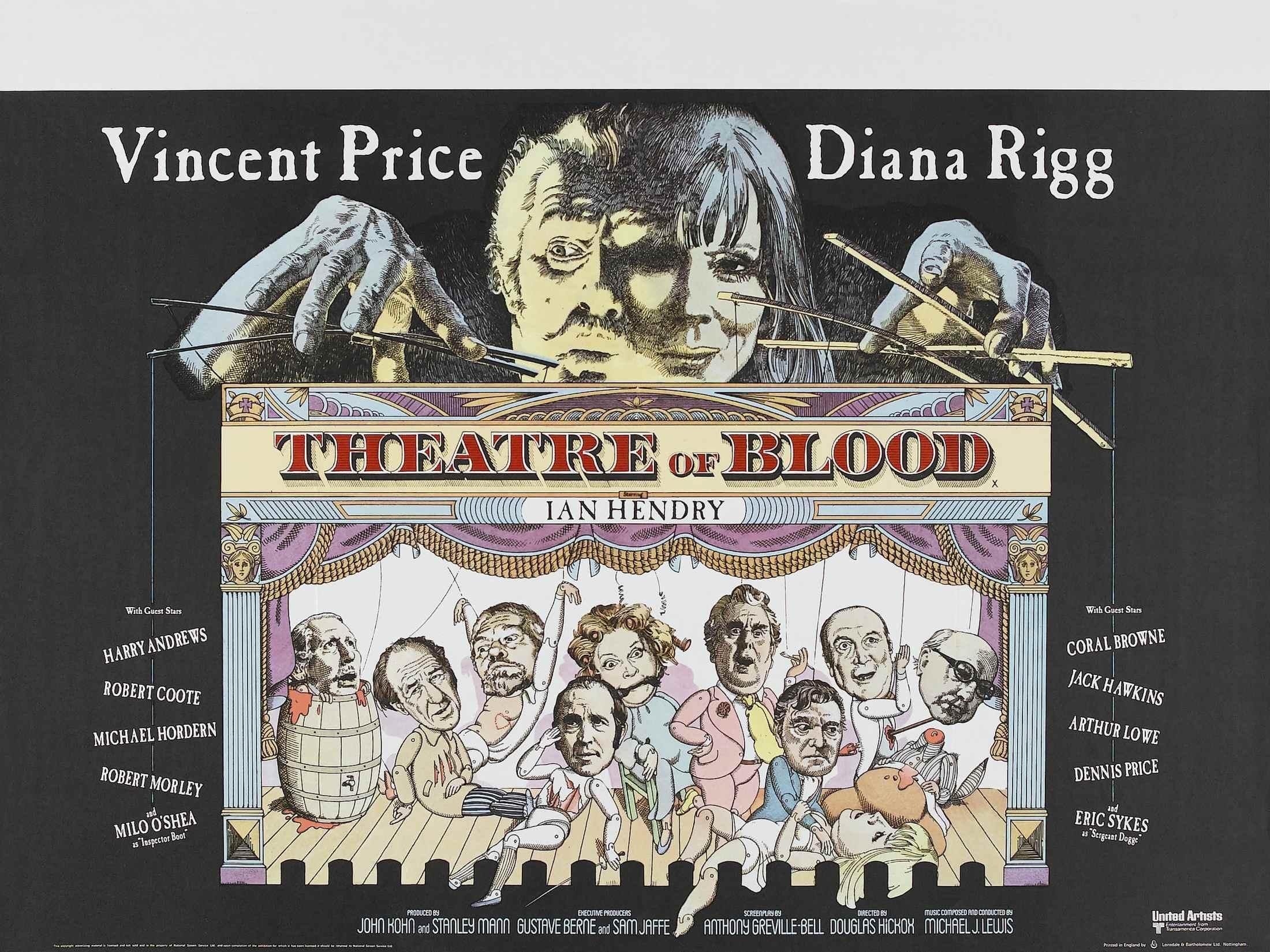 Постер фильма Театр крови | Theater of Blood