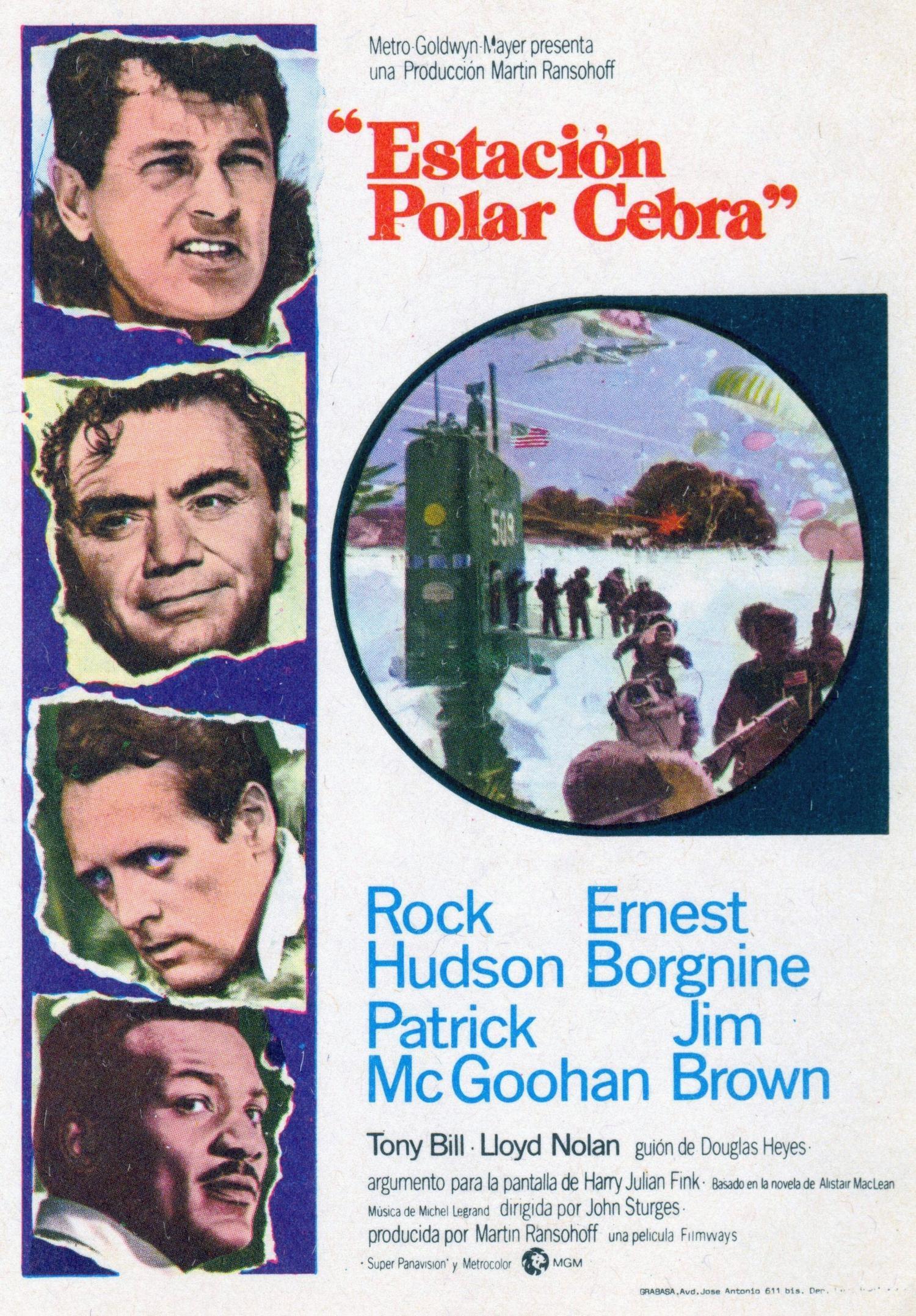 Постер фильма Полярная станция «Зебра» | Ice Station Zebra