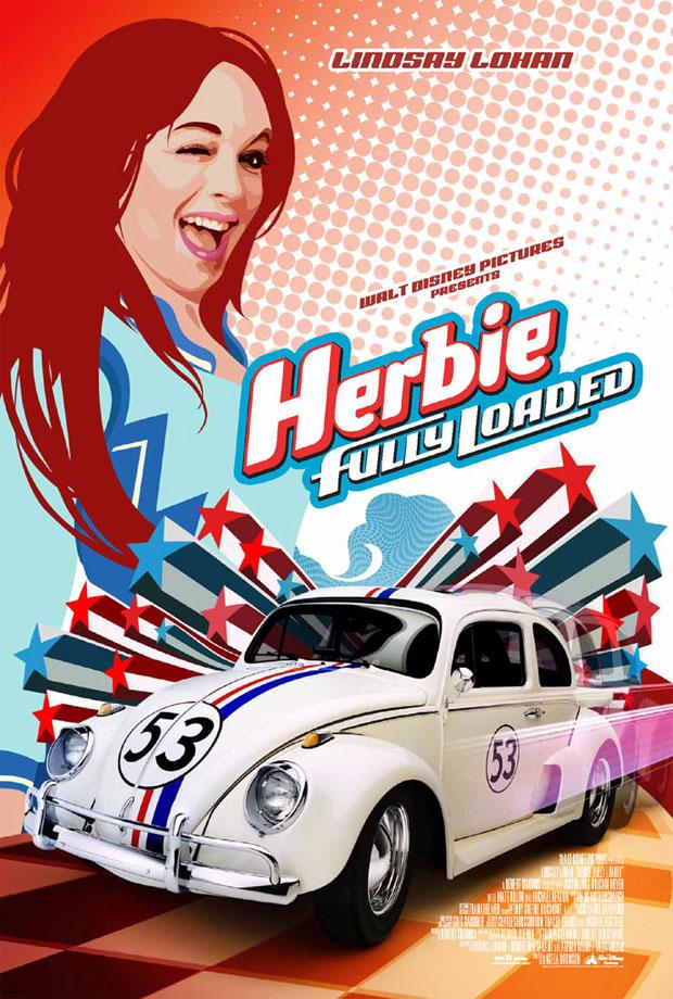 Постер фильма Сумасшедшие гонки | Herbie Fully Loaded