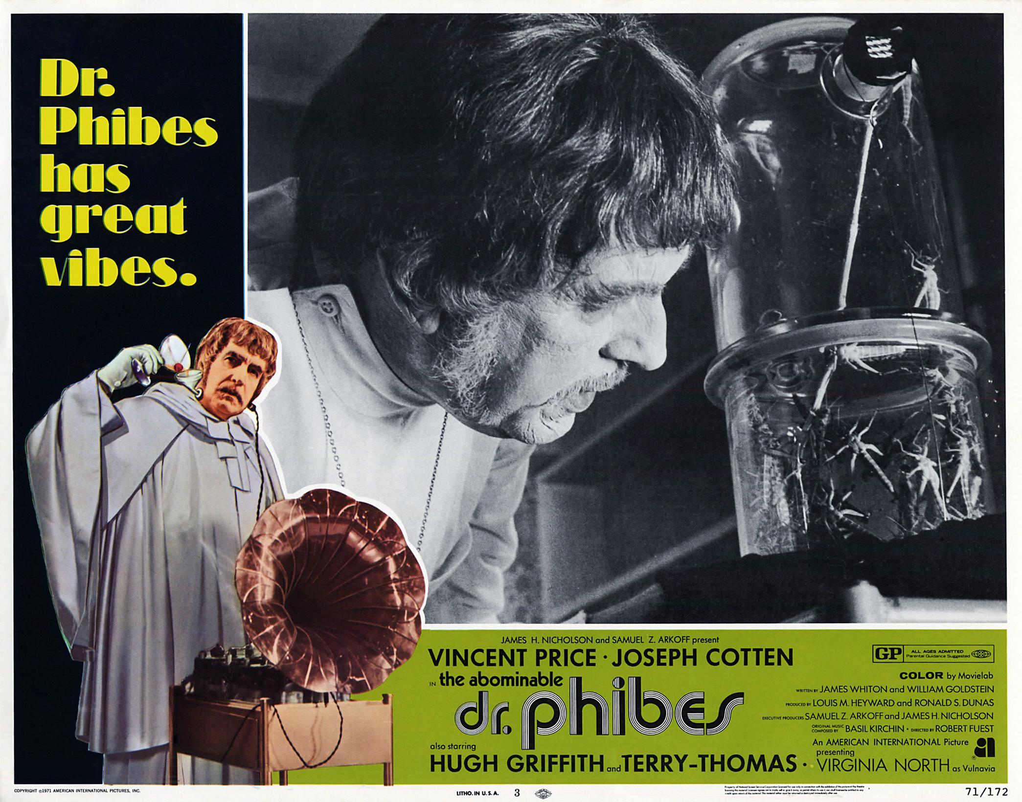 Постер фильма Abominable Dr. Phibes