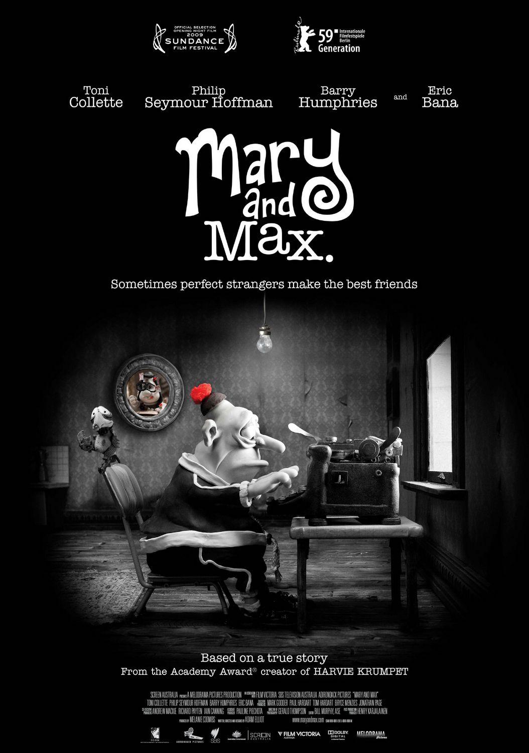 Постер фильма Мэри и Макс | Mary and Max