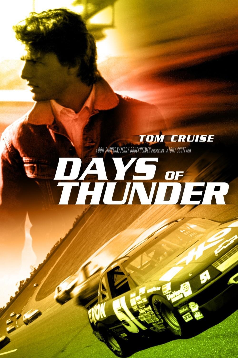 Постер фильма Дни грома | Days of Thunder