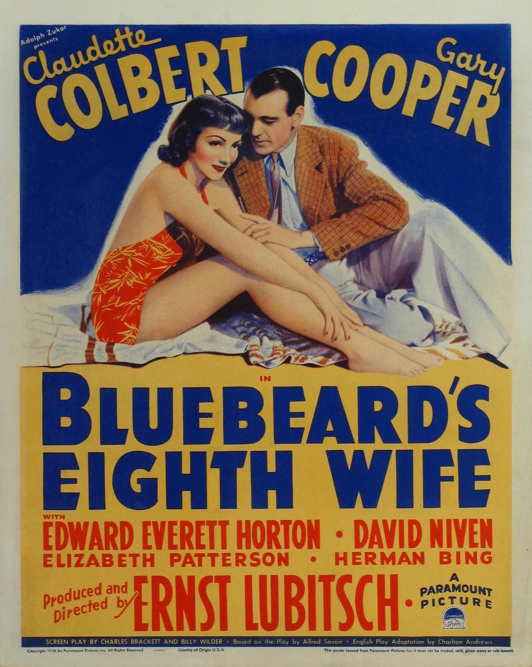 Постер фильма Восьмая жена Синей Бороды | Bluebeard's Eighth Wife