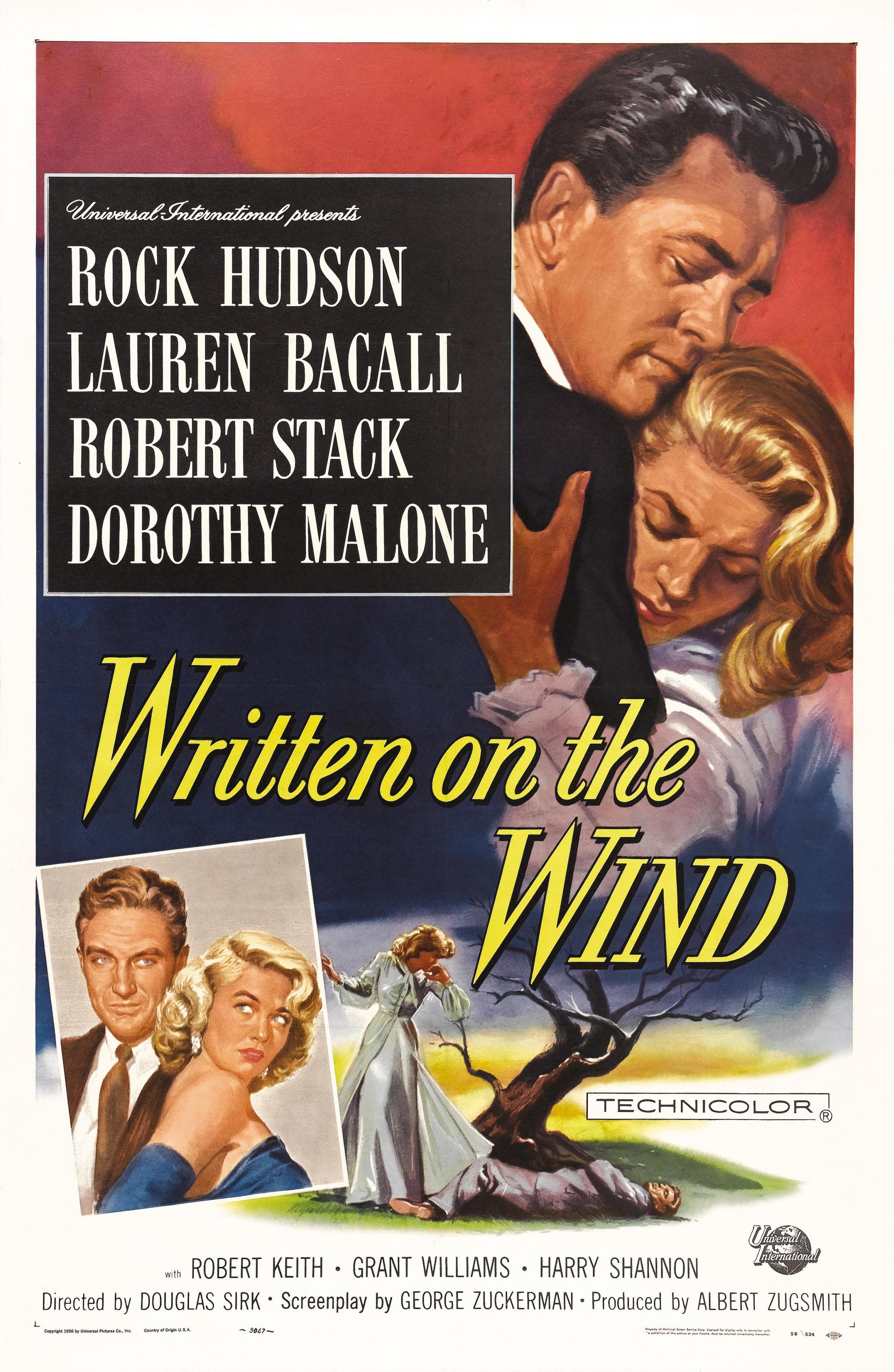 Постер фильма Слова, написанные на ветру | Written on the Wind