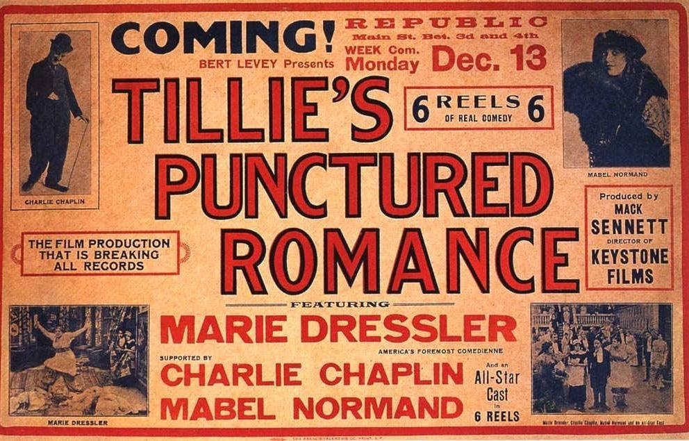 Постер фильма Прерванный роман Тилли | Tillie's Punctured Romance