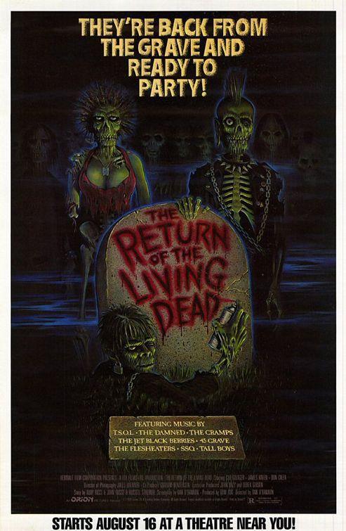 Постер фильма Возвращение живых мертвецов | Return of the Living Dead