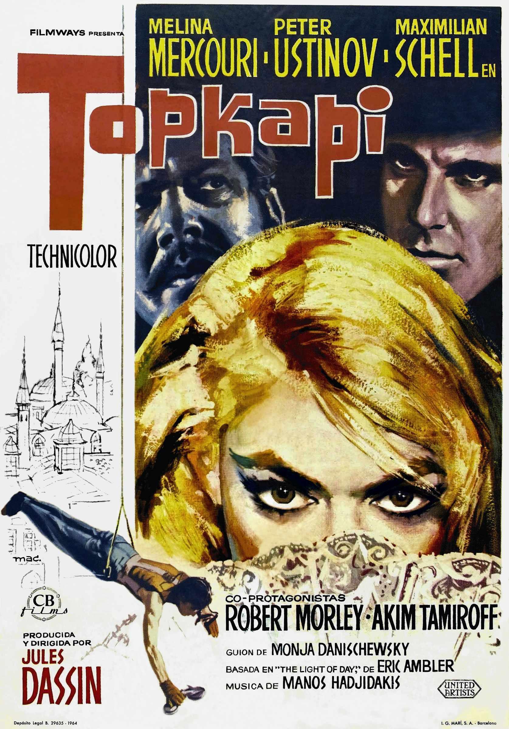 Постер фильма Топкапи | Topkapi