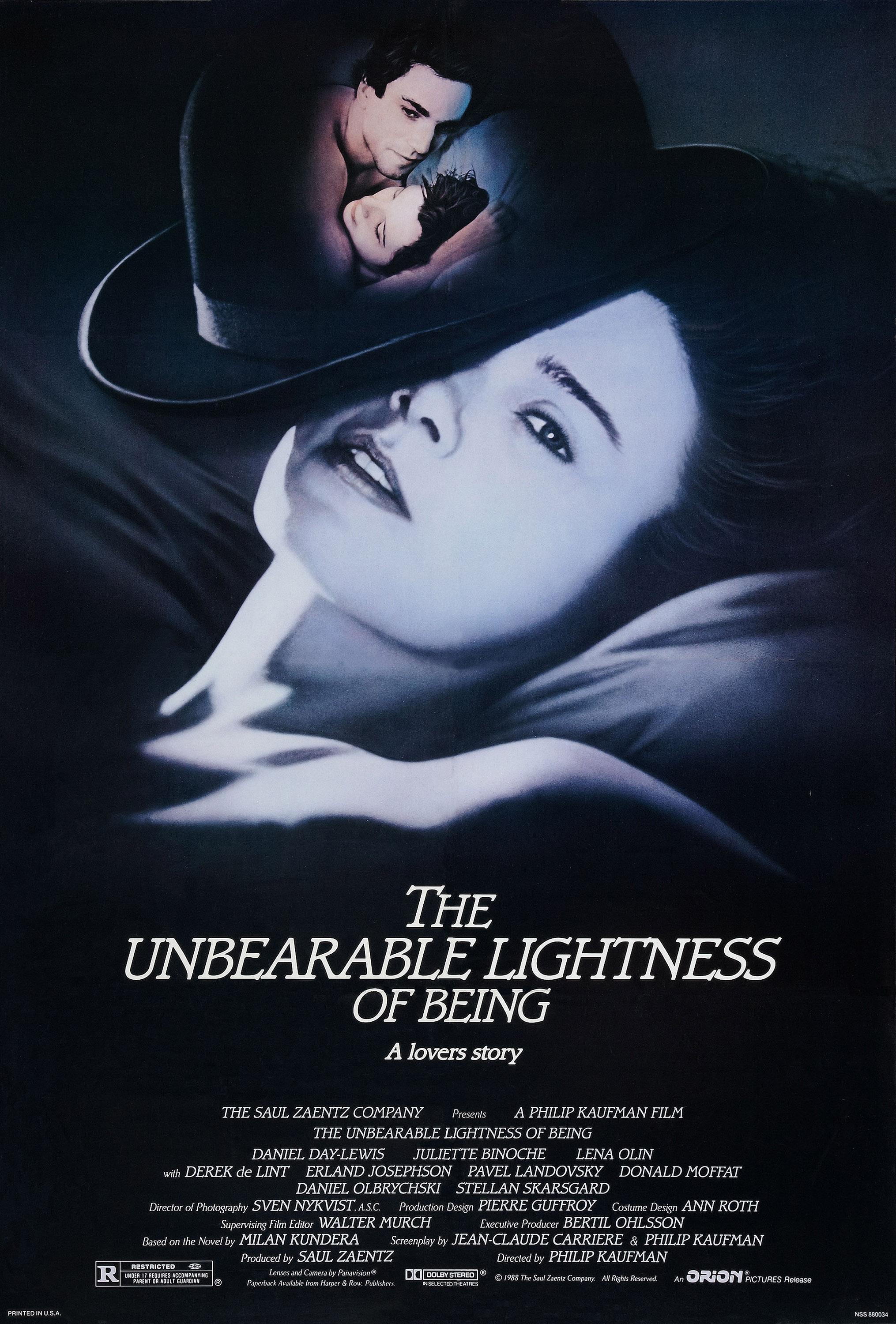 Постер фильма Невыносимая легкость бытия | Unbearable Lightness of Being