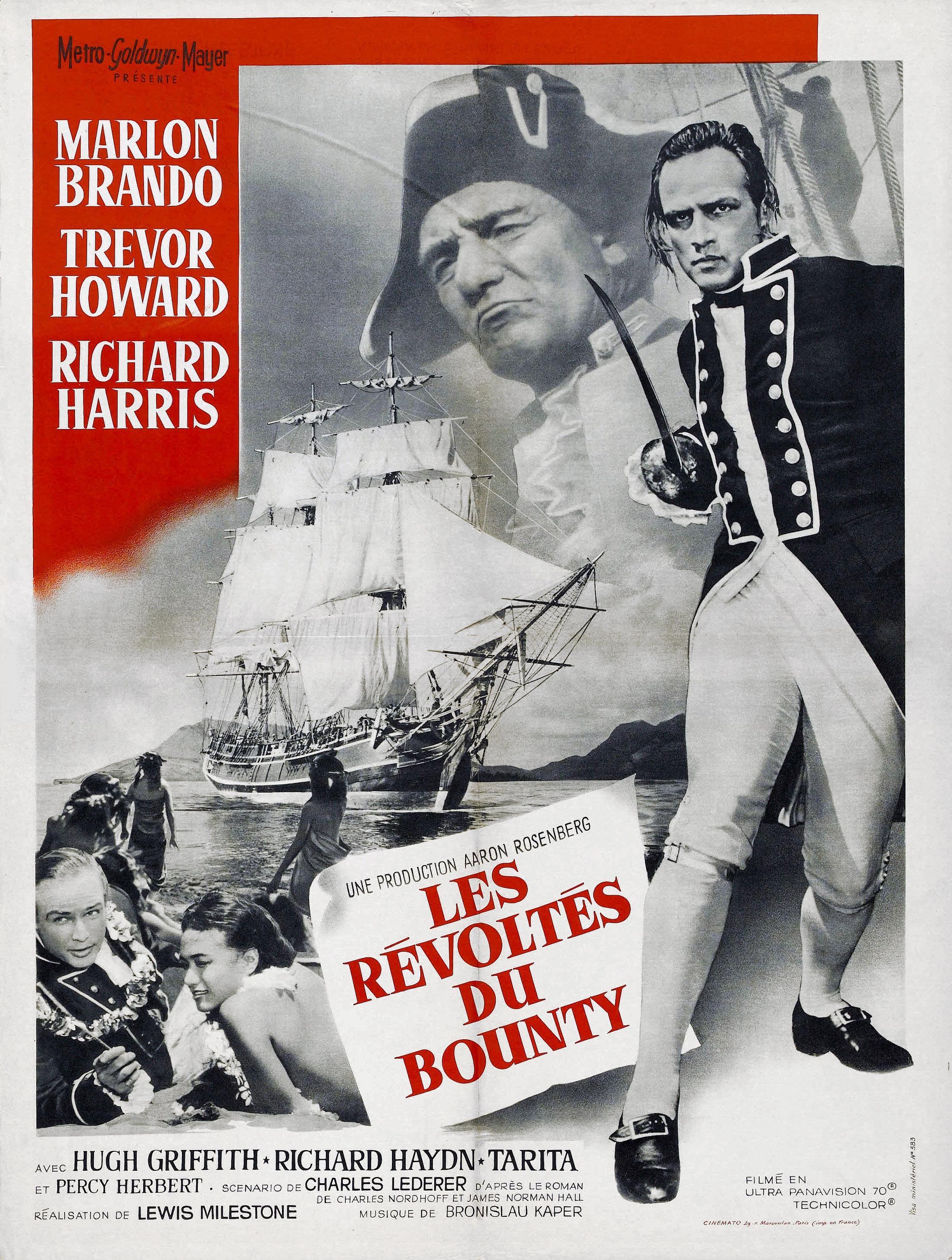 Постер фильма Мятеж на Баунти | Mutiny on the Bounty