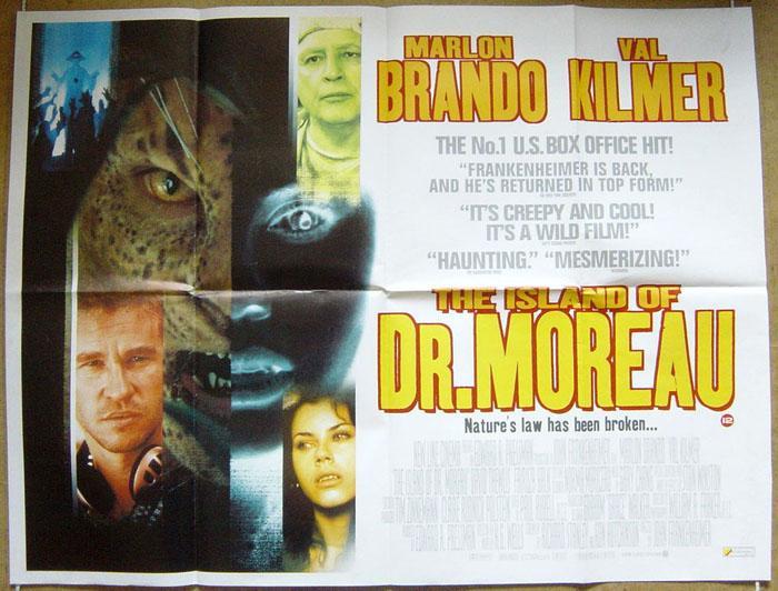 Постер фильма Остров доктора Моро | Island of Dr. Moreau